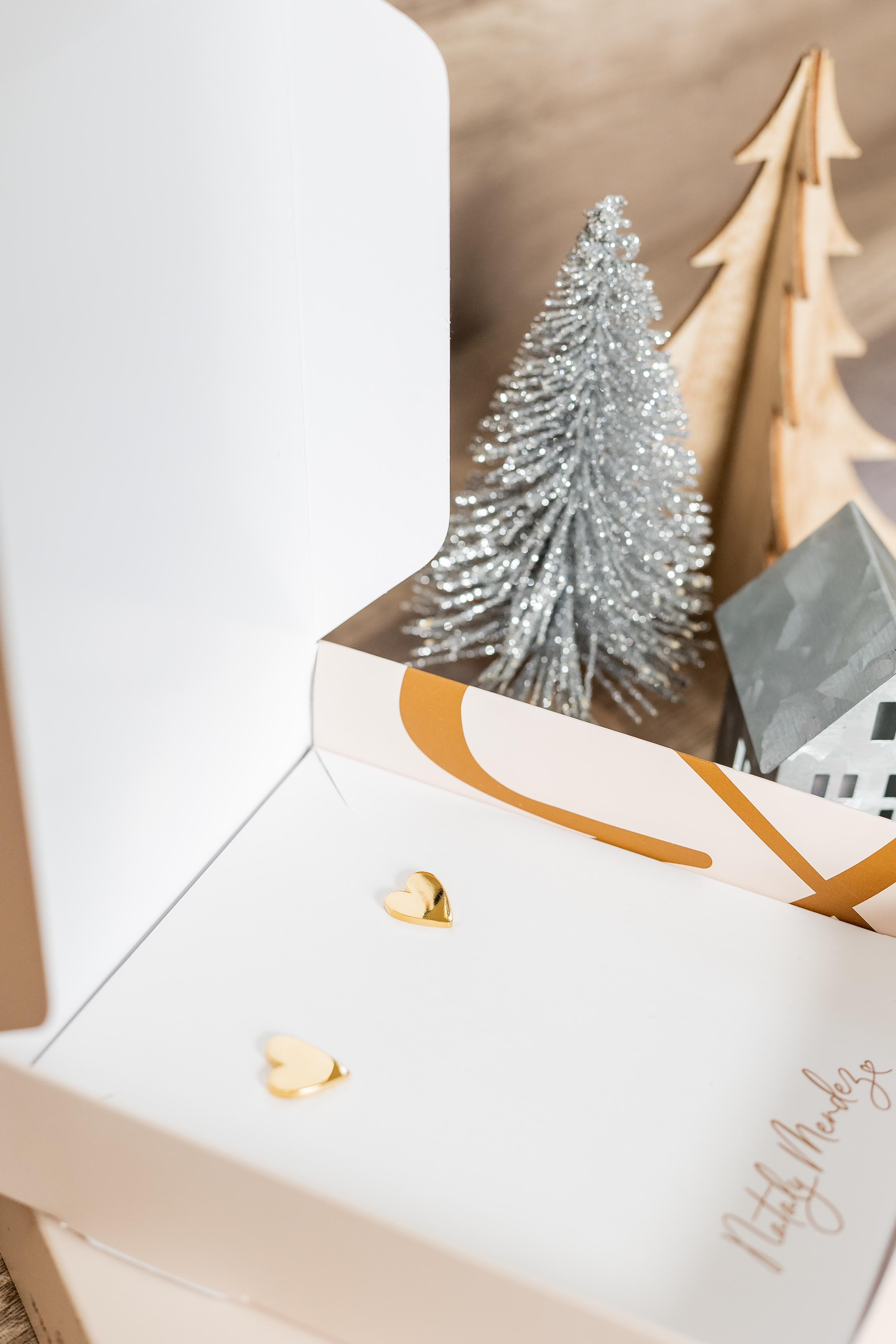 Heart shaped earrings - Small Size