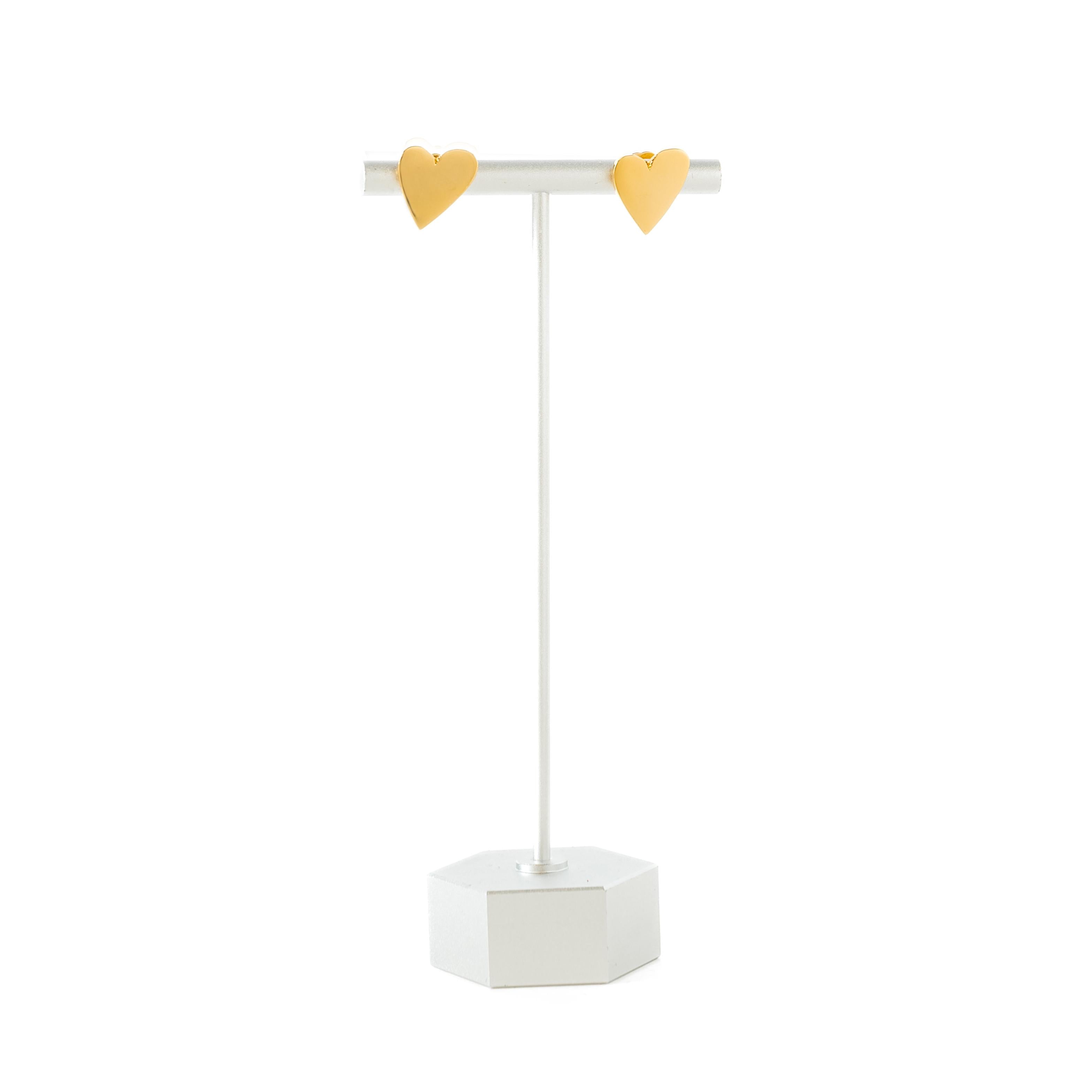 Heart shaped earrings - Small Size