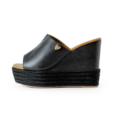 Katya Sandals Black - Leather
