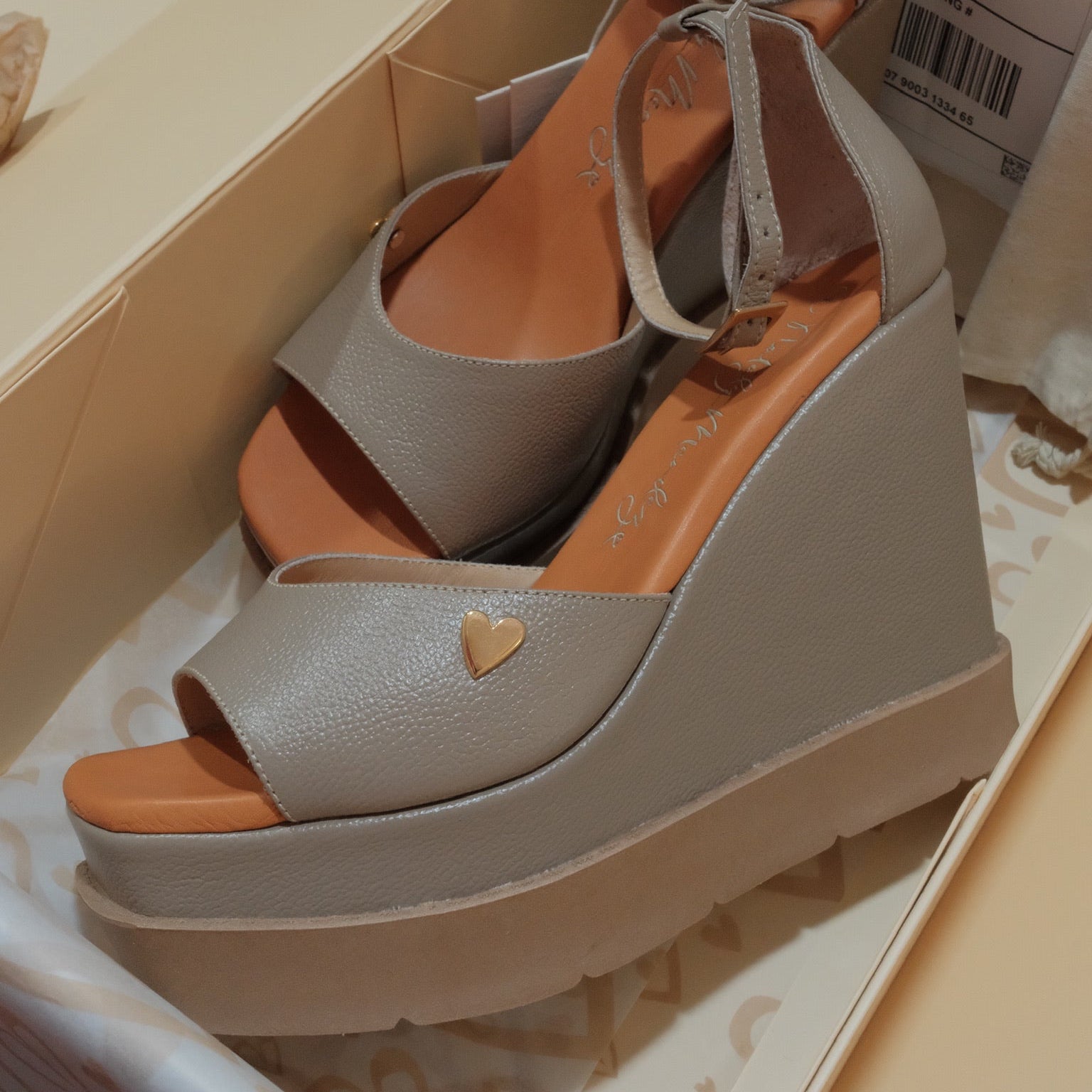 Esther Sandals - Soft Taupe