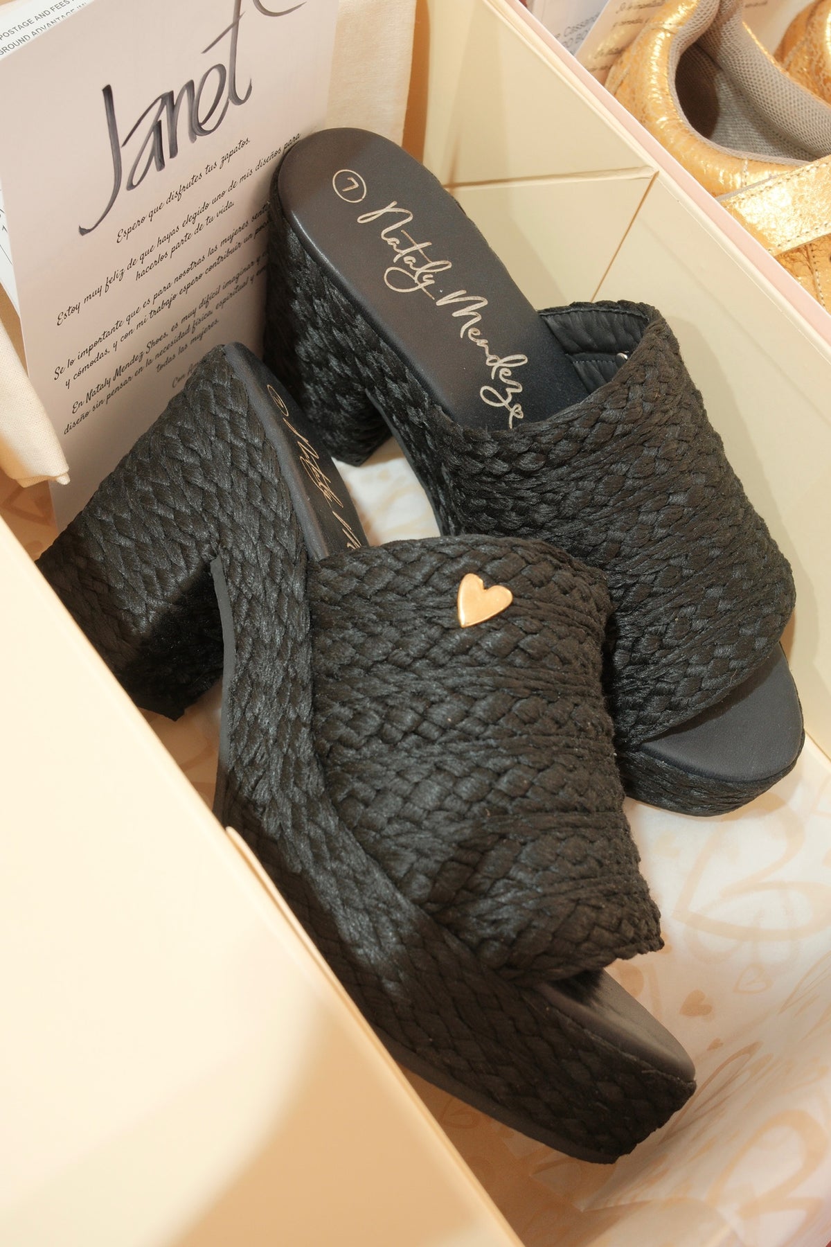Sandalias Lizzie - Negro