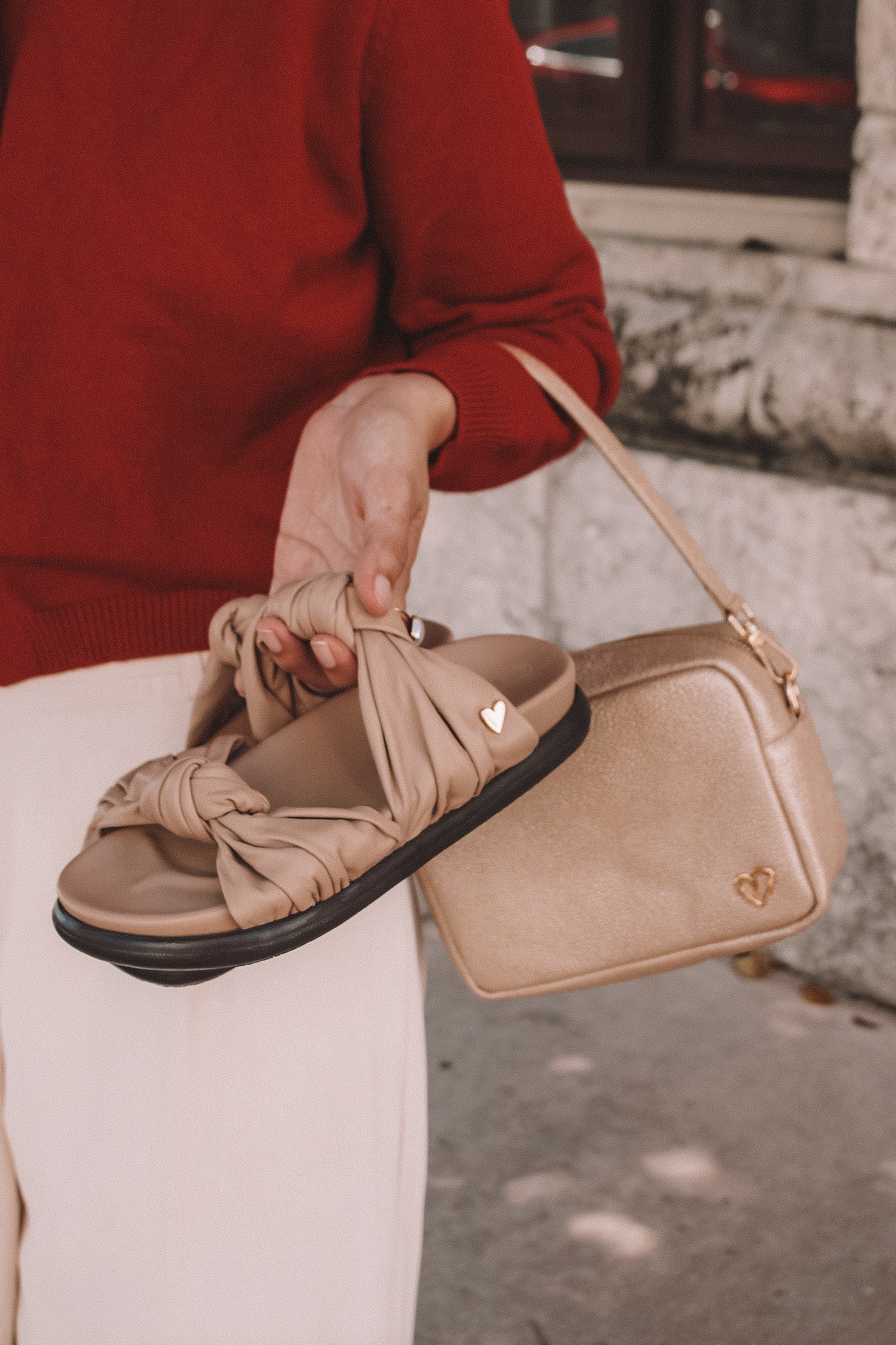 Clarissa Sandals - Nude