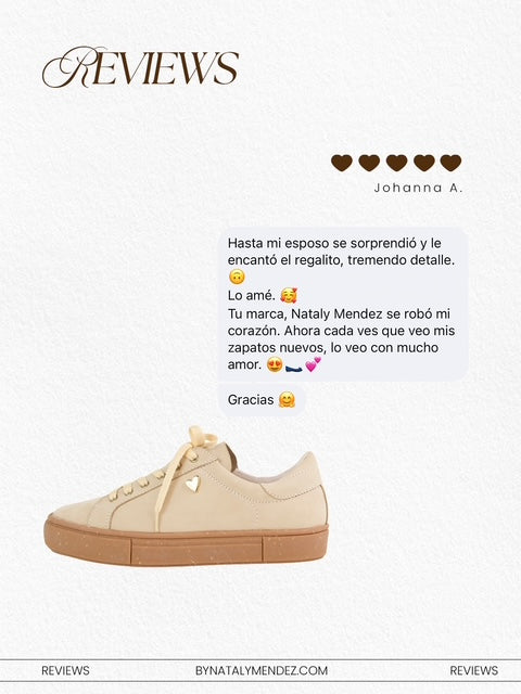 Gaia Sneakers - Vainilla