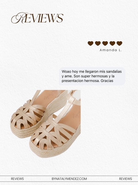 Espadrilles Yarah - Dorado