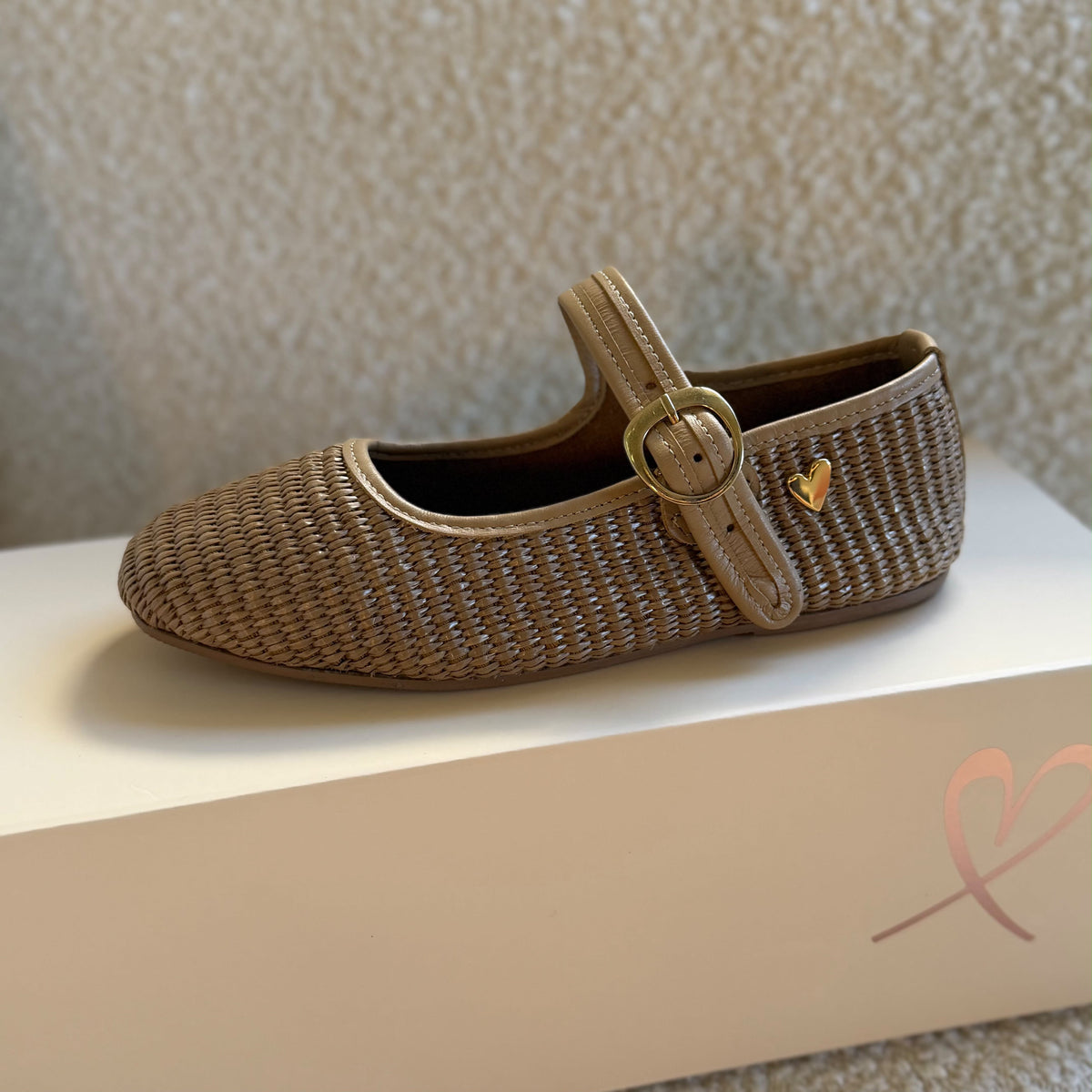 Cleo Ballerinas - Natural