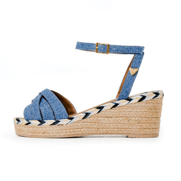 Claudine Sandals Low High - Jean
