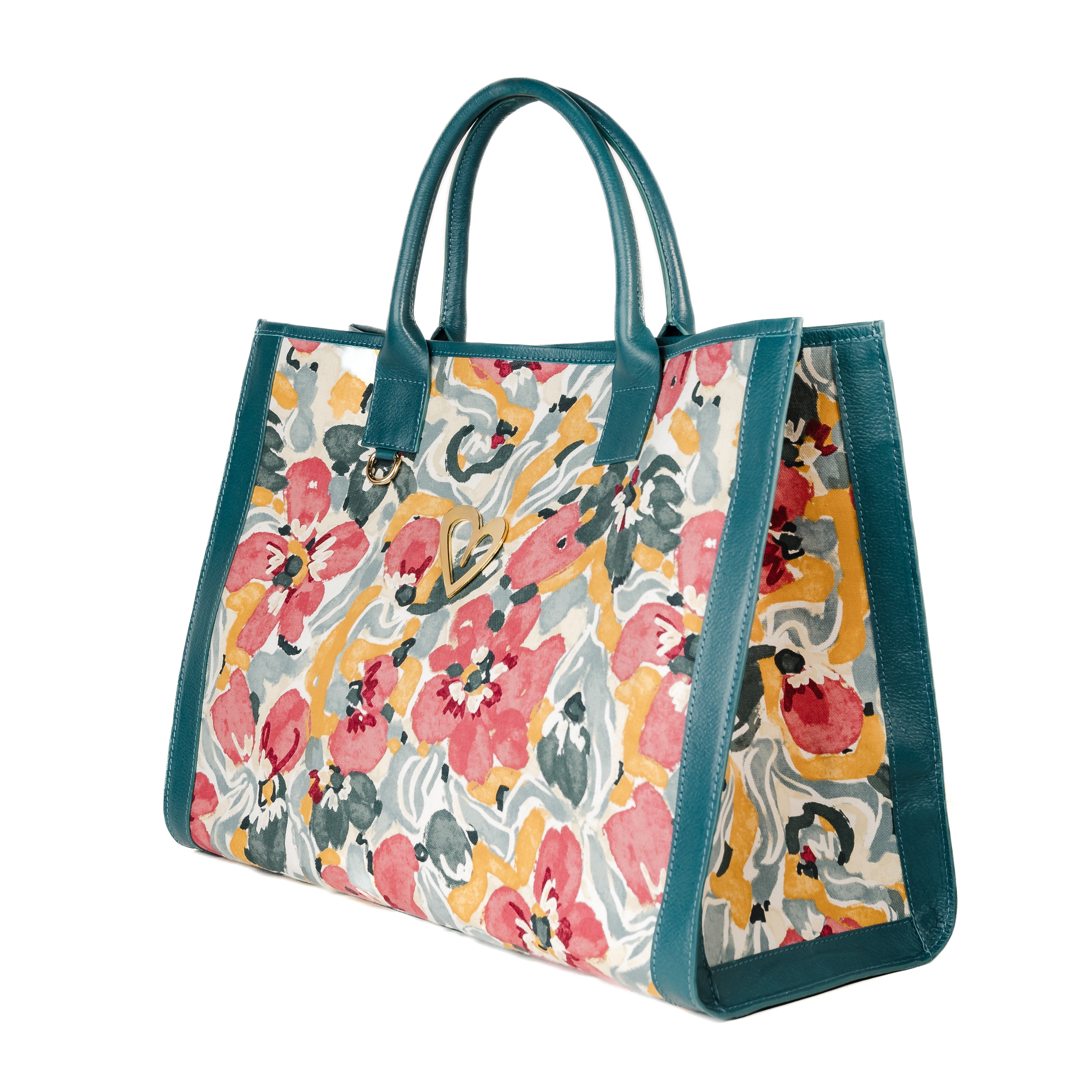 Sienna Tote Bag - Flores [ Grande ]