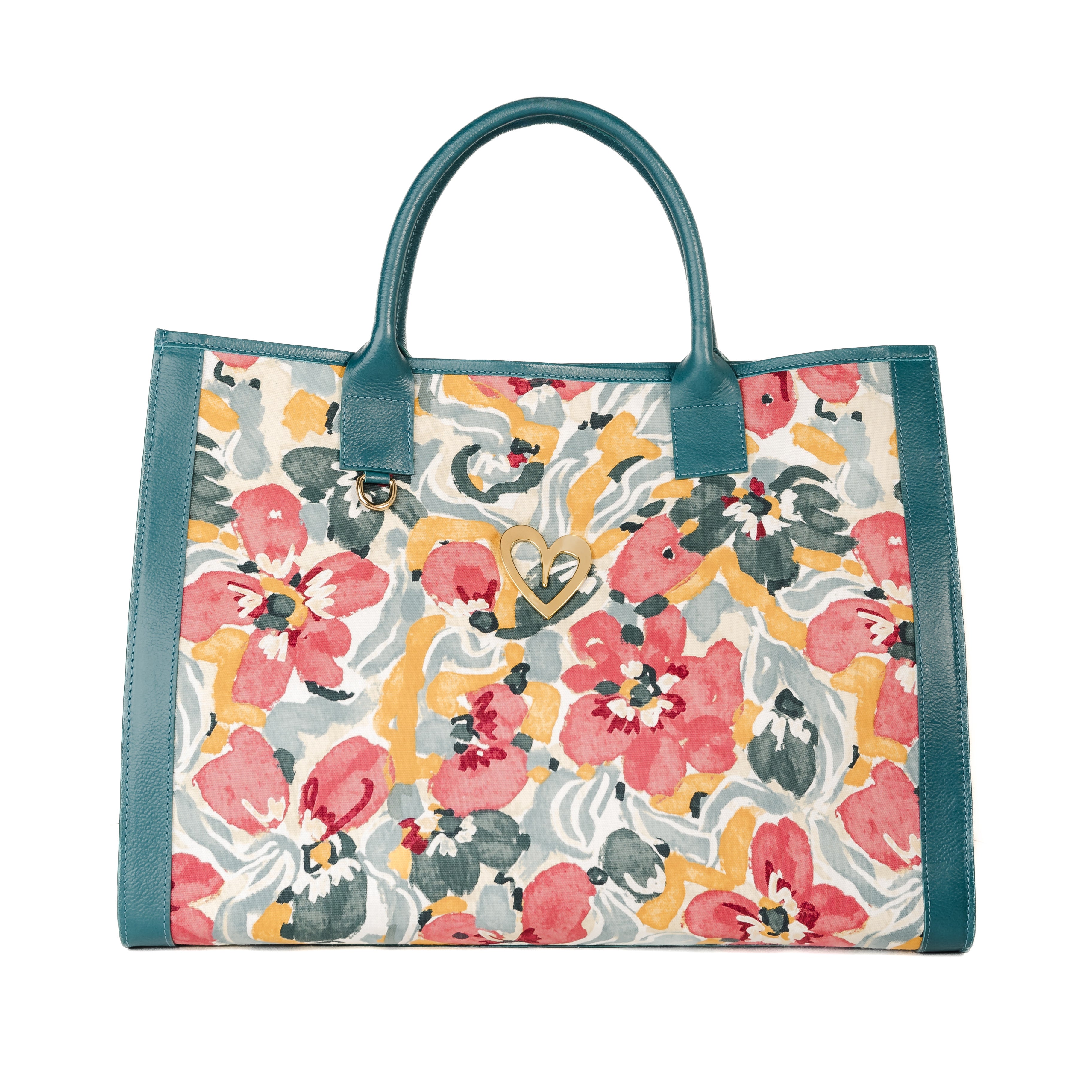 Sienna Tote Bag - Flowers [ Big ]