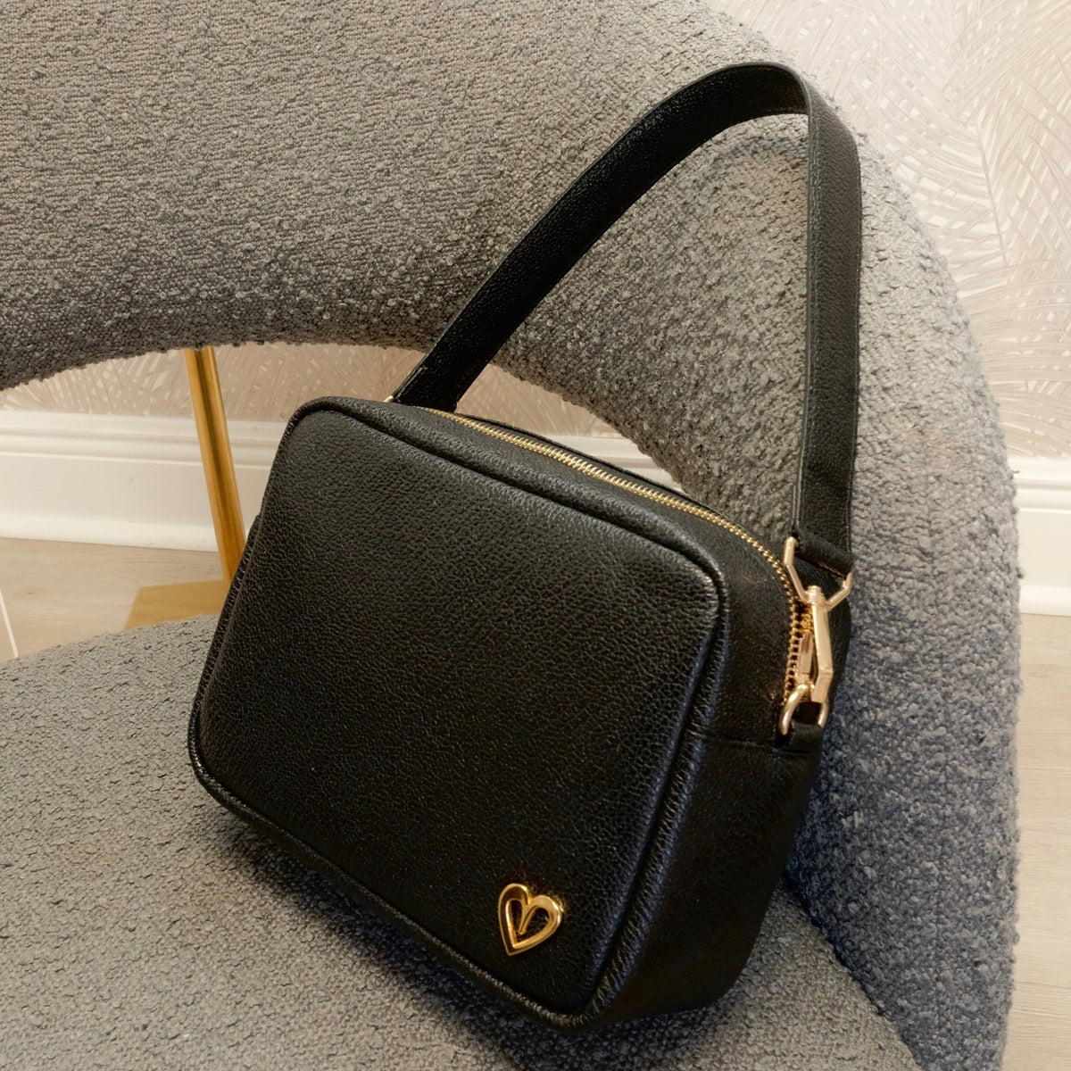 Carlotha Crossbody Bag - Black