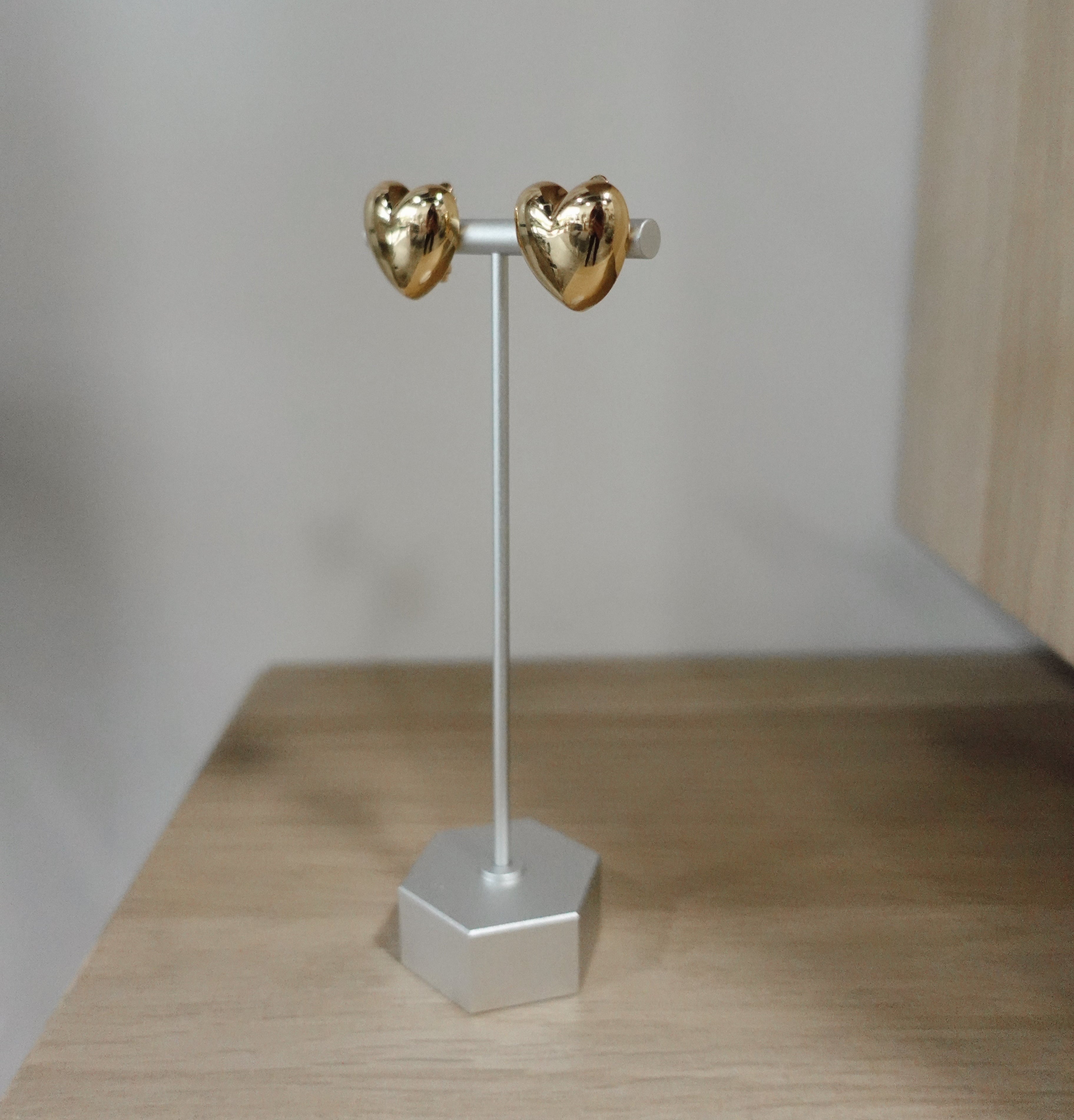 Heart earrings - Big size