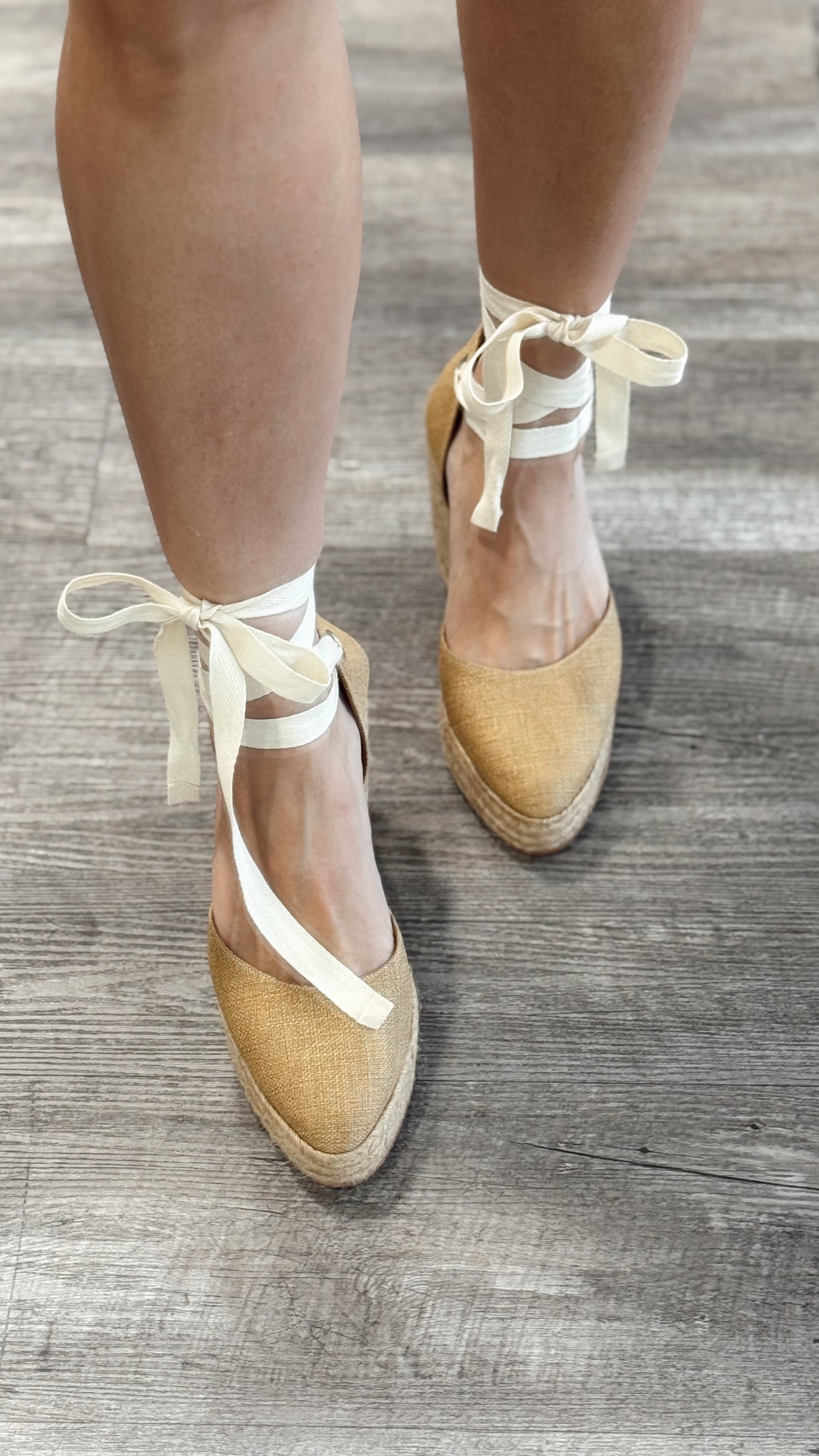 Madison Espadrilles - Sand Beige