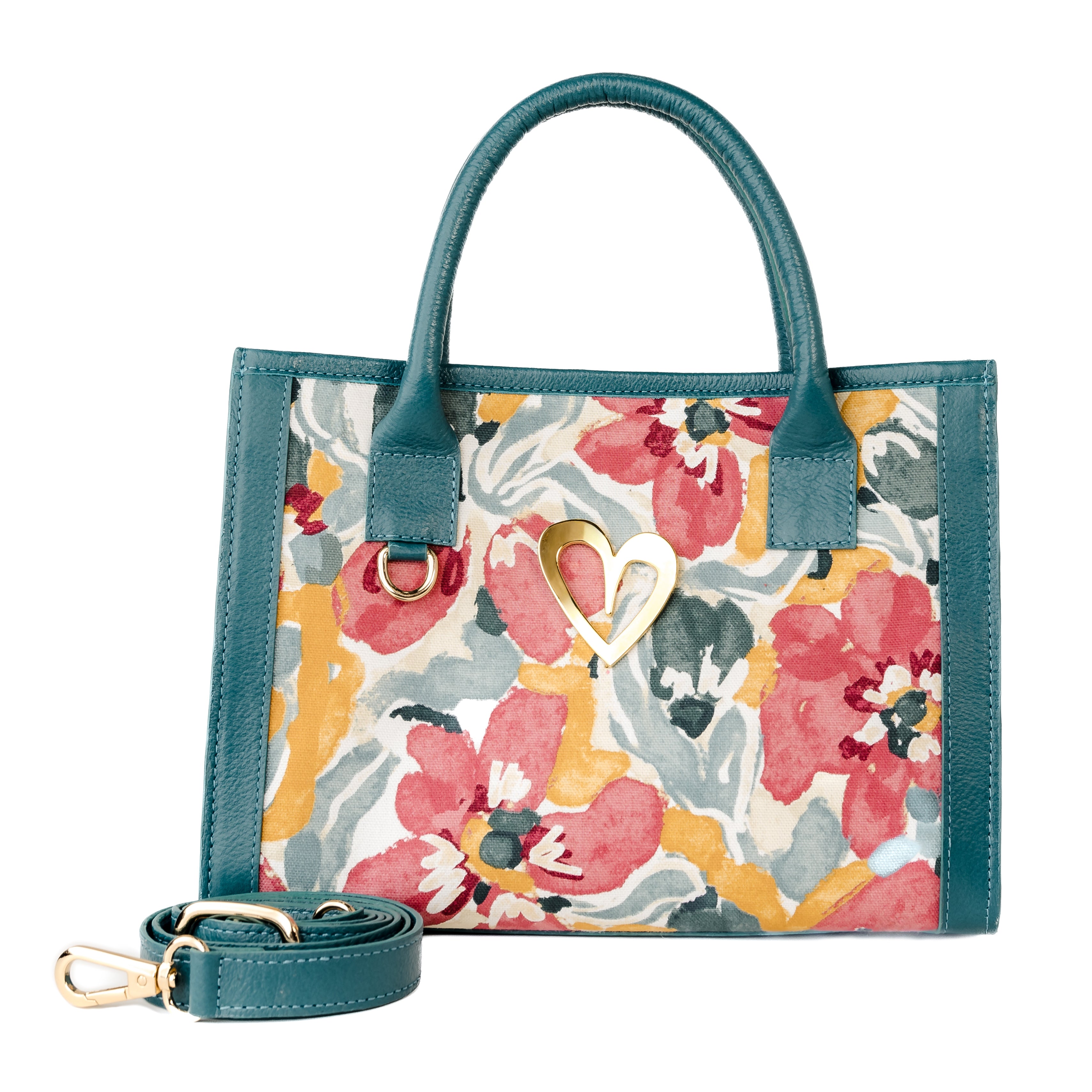 Sienna Tote Bag - Flowers [ Small ]