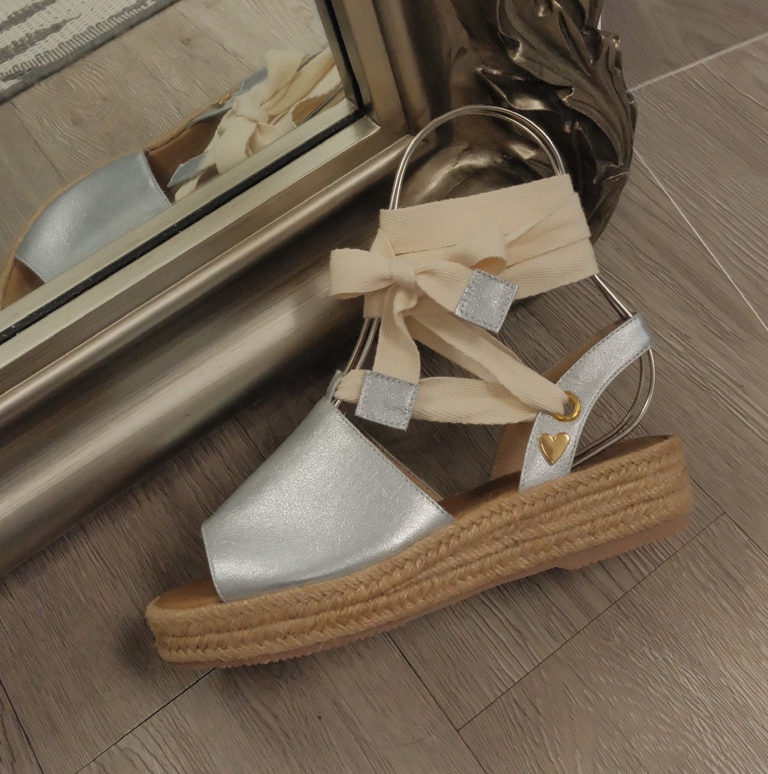Sandalias Debby - Plateado