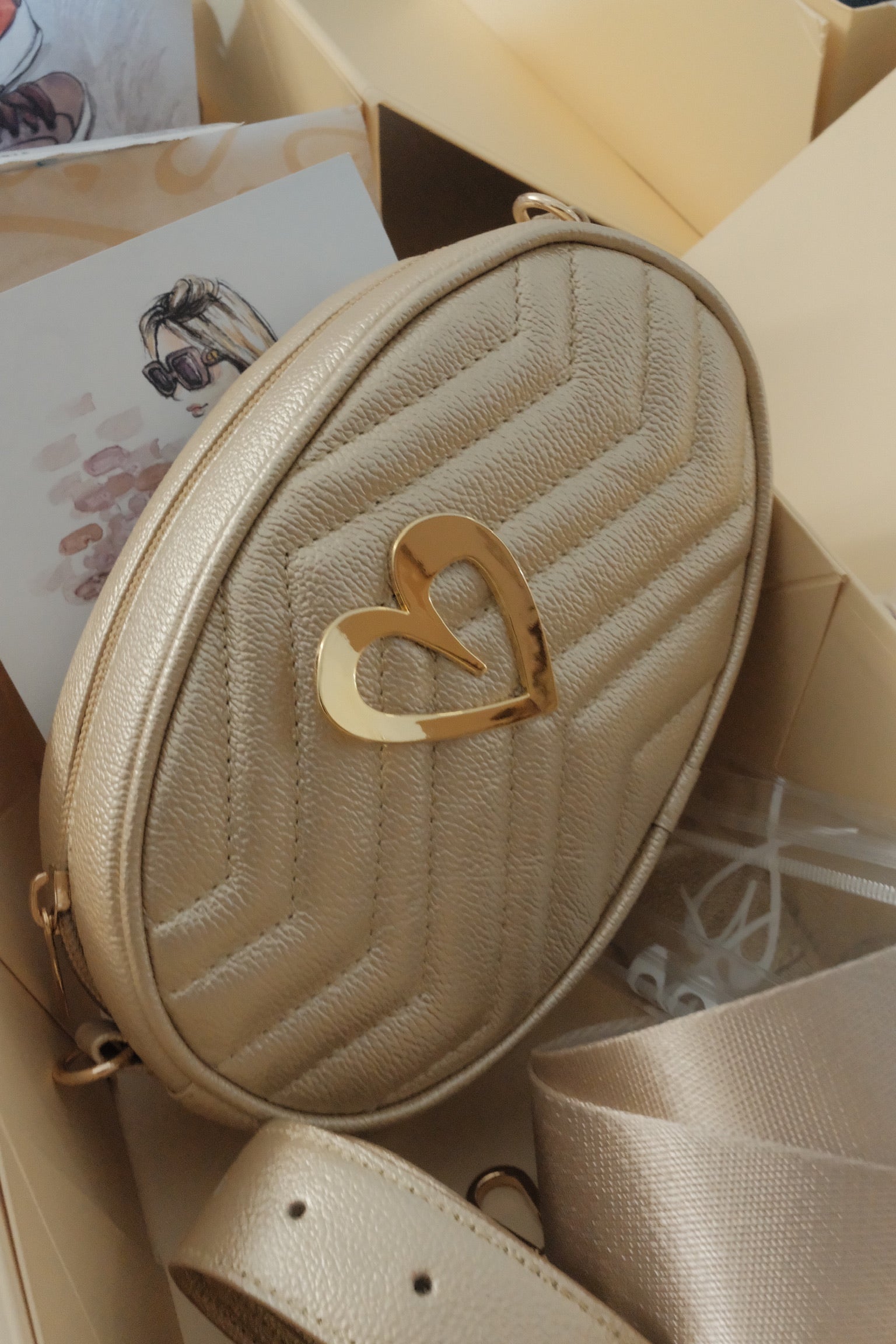 Bolso multi Pamela - Dorada