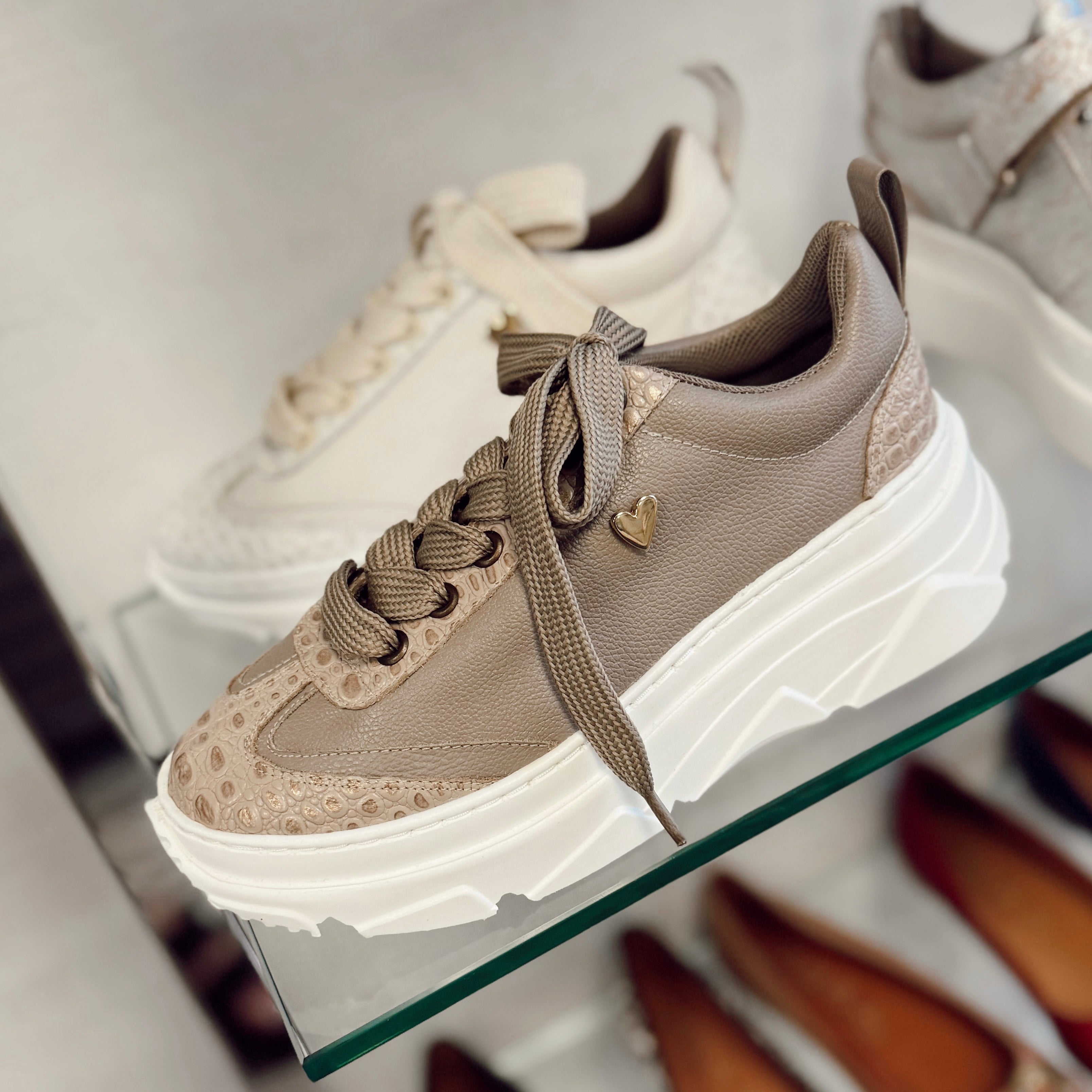  Hassi Sneakers - Taupe [ Limited Edition ]