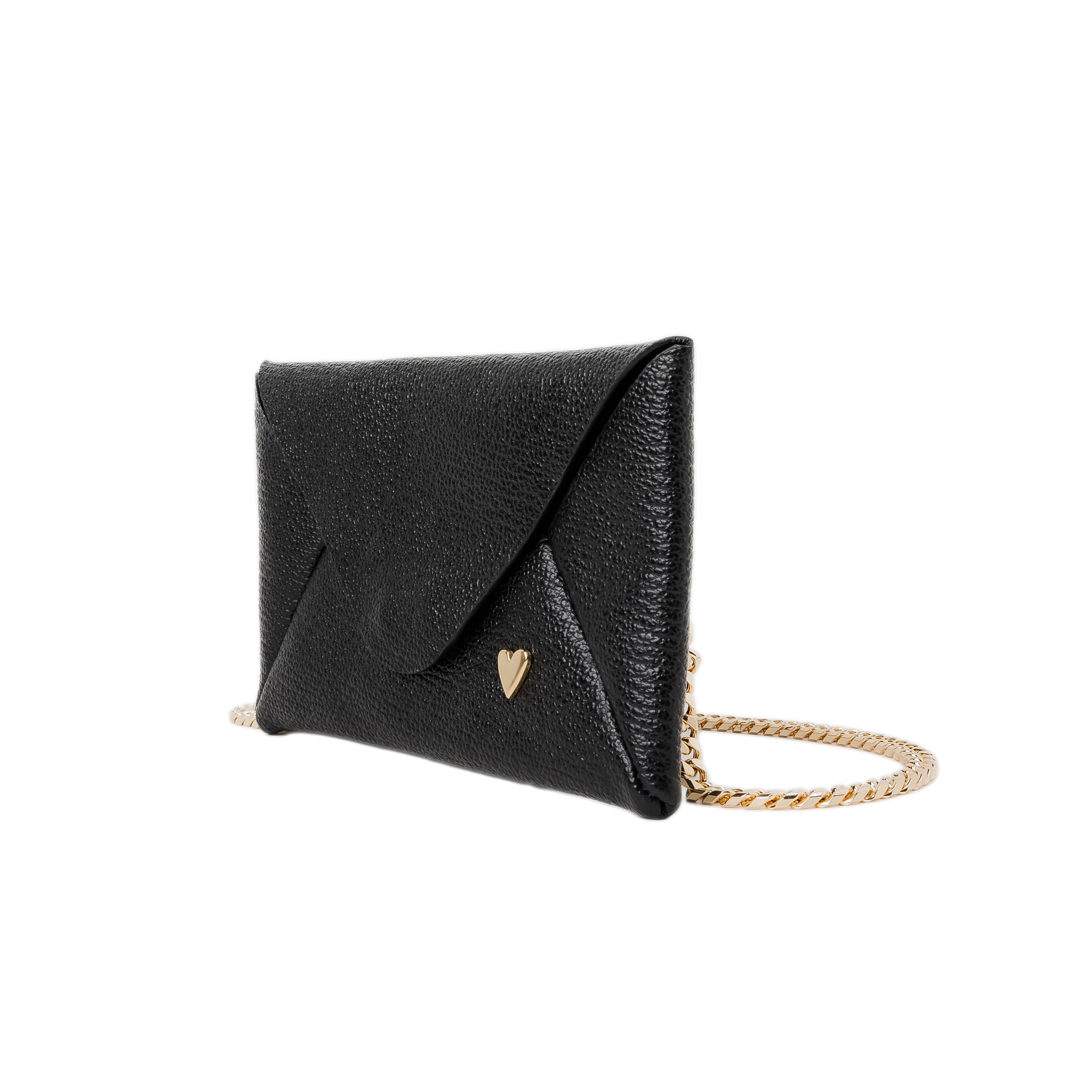 Envelope Chain Wallet - Black