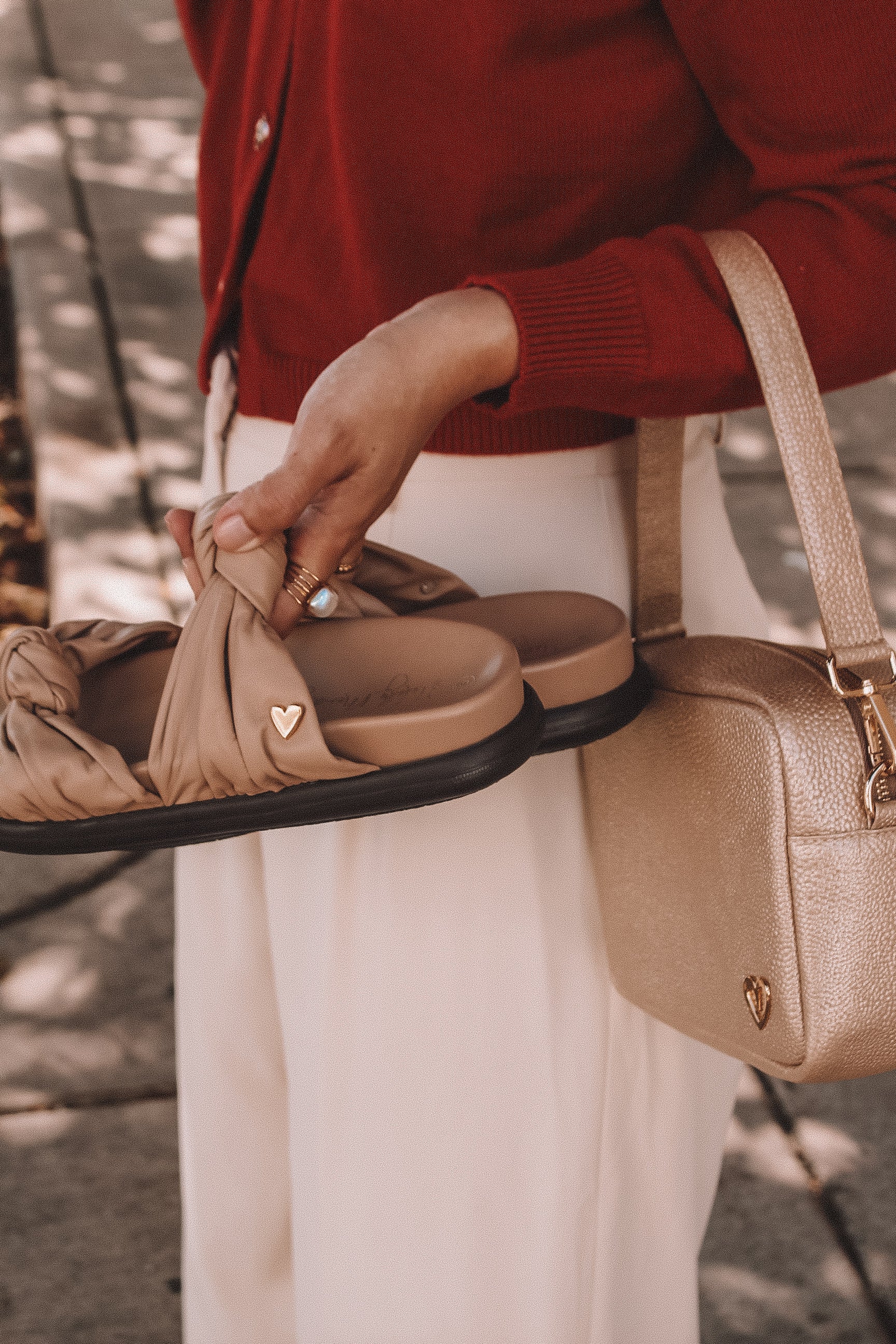 Clarissa Sandals - Nude