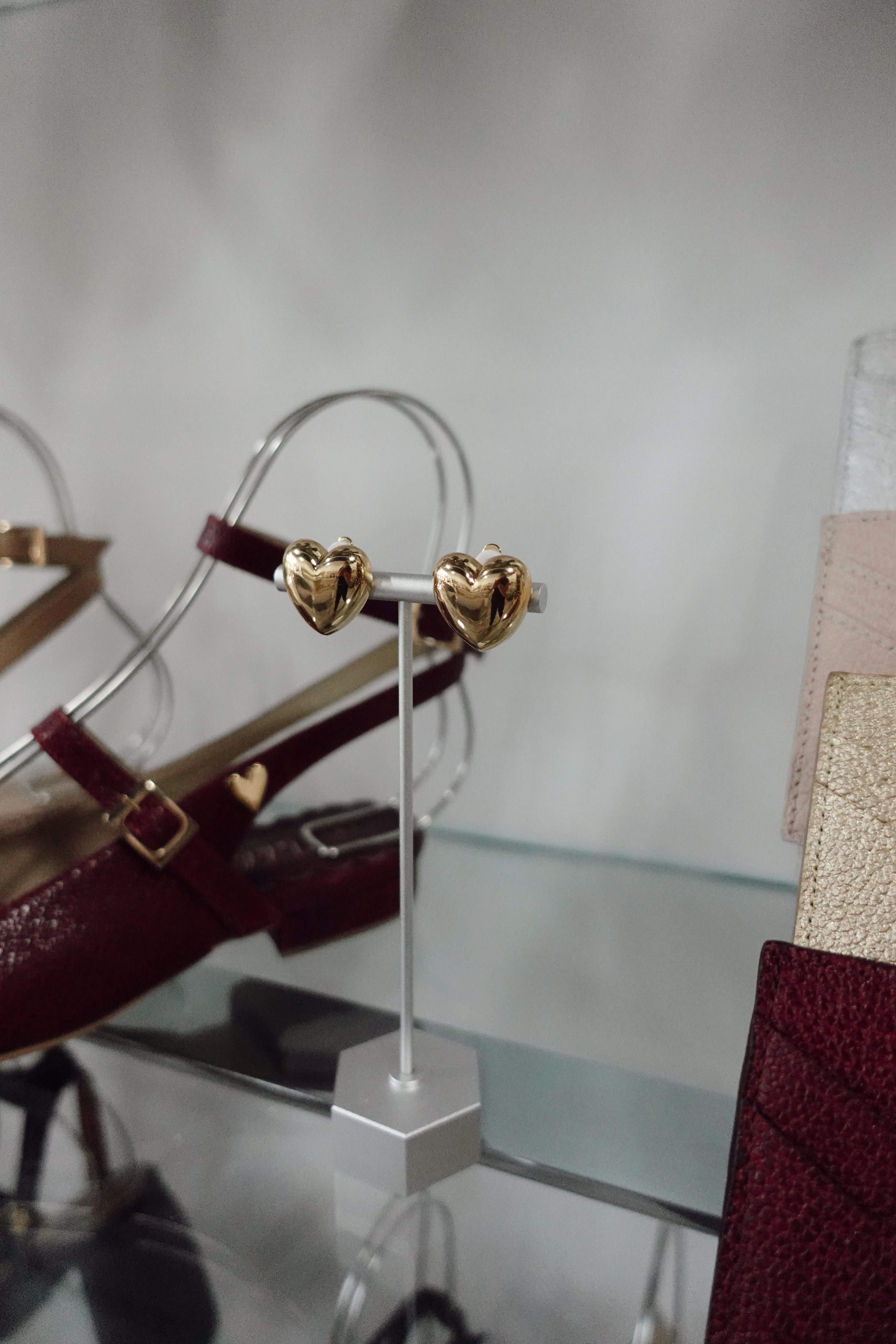 Heart earrings - Big size