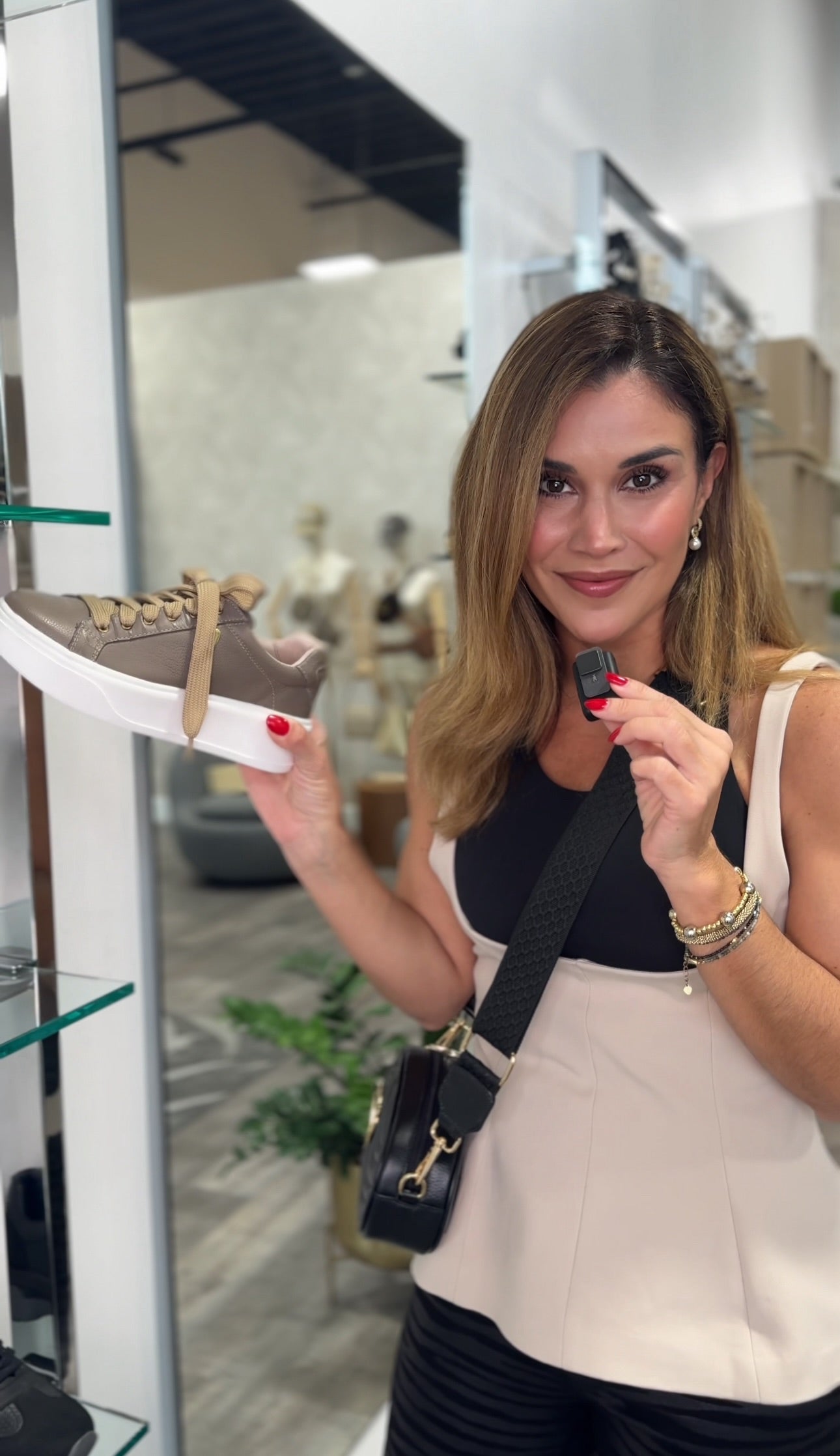 Briana Sneakers - Taupe [Deluxe]