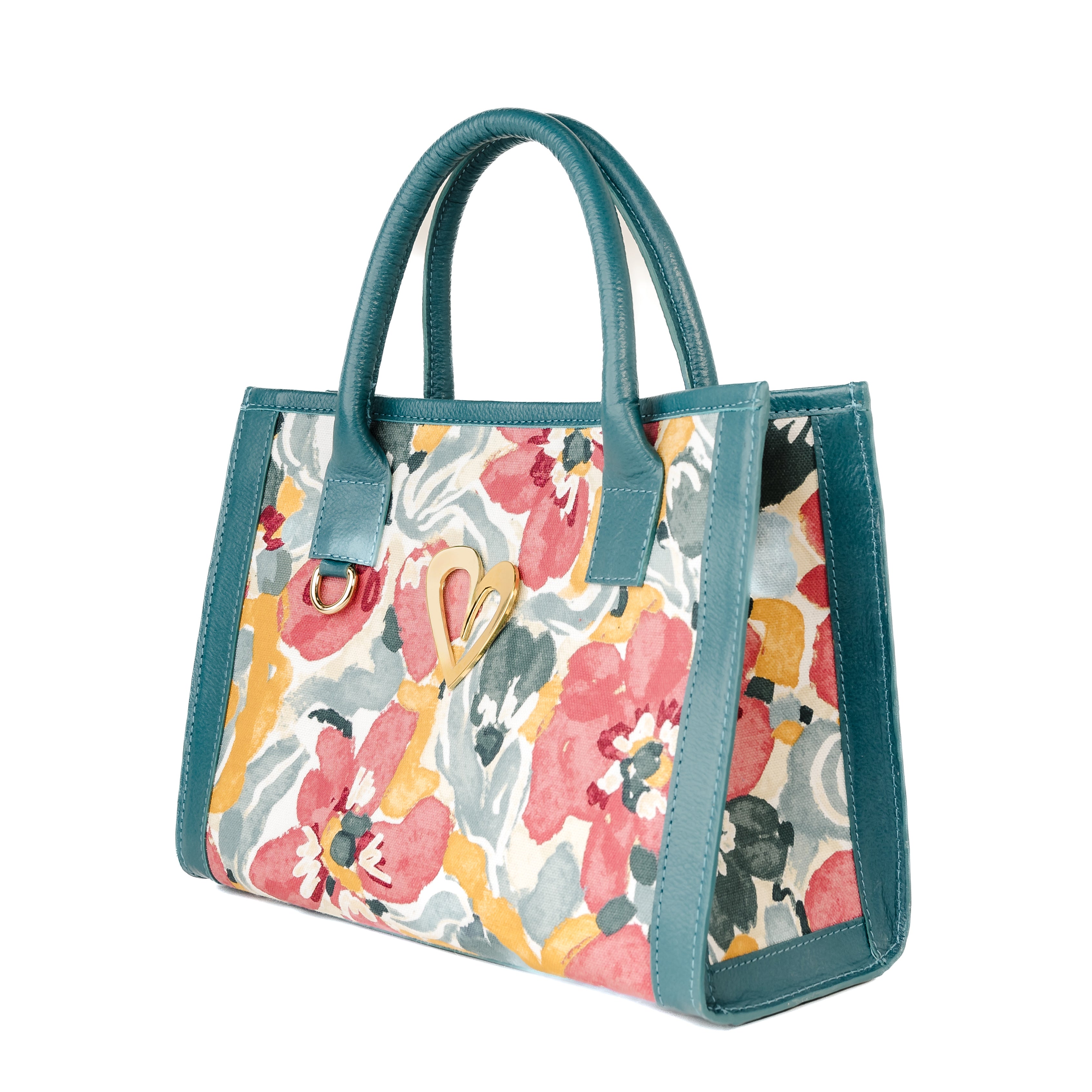 Sienna Tote Bag - Flowers [ Small ]