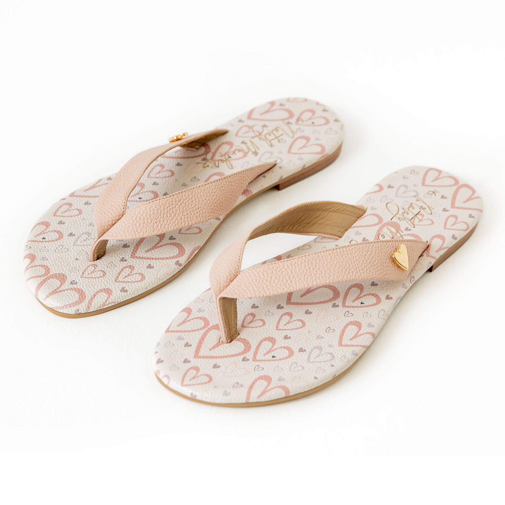 Antonella Flats Sandals - Light Pink