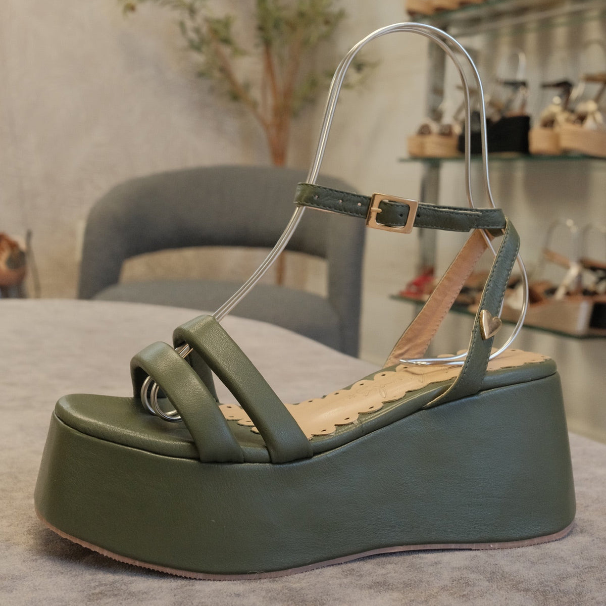 Sandalias Reese - Verde Oliva