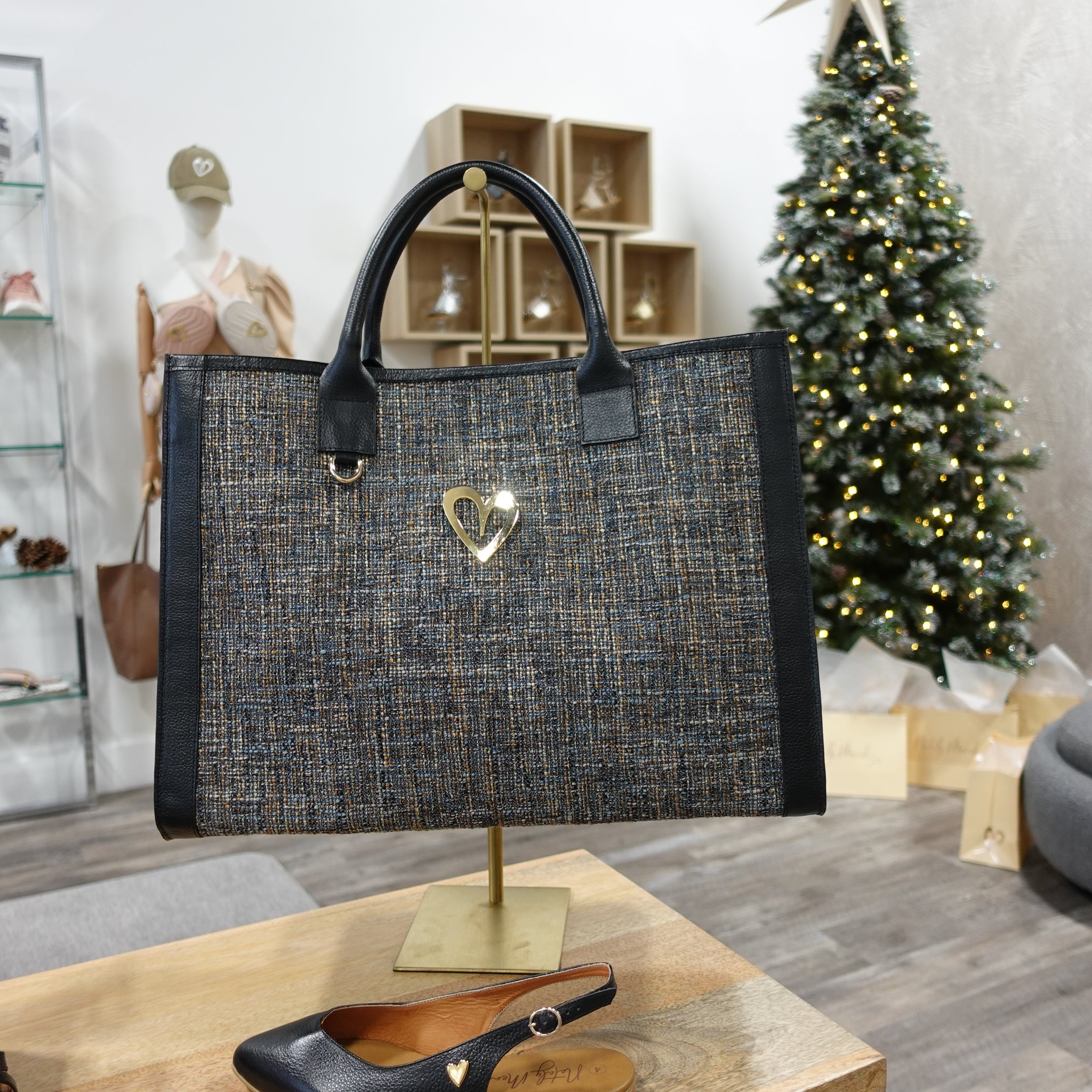 Sienna Tote Bag - Negra [ Grande ]