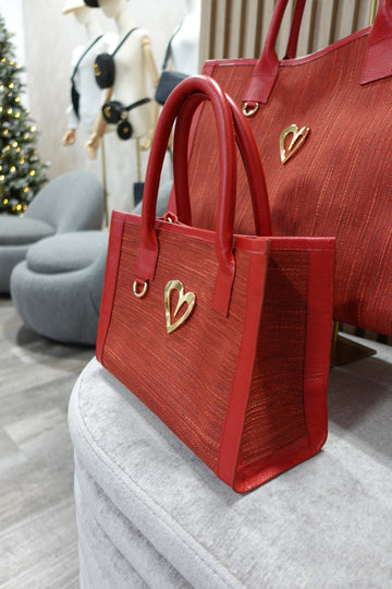 Sienna Tote Bag - Roja Pequeña