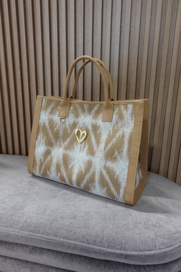 Sienna Tote Bag - Beige