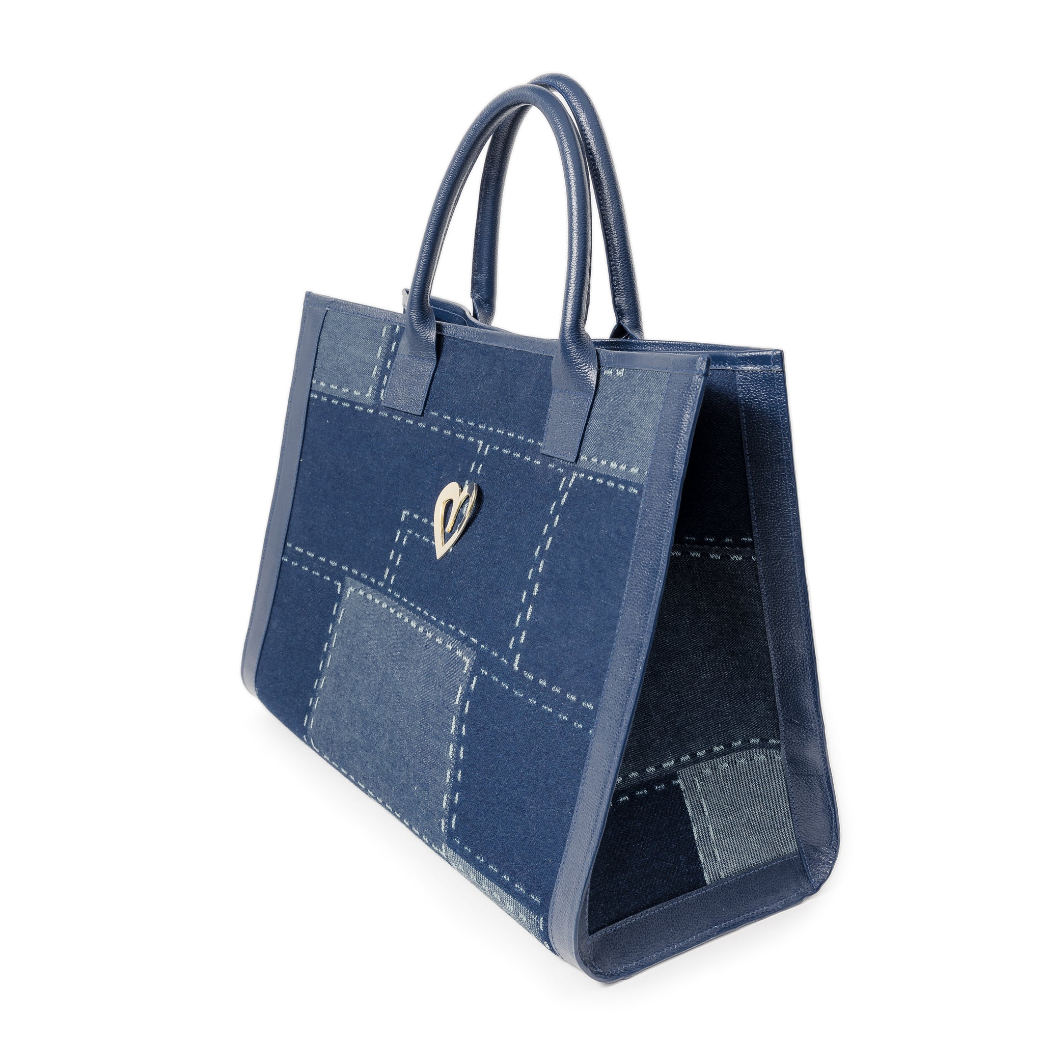 Sienna Tote Bag - Denim [ Big ]