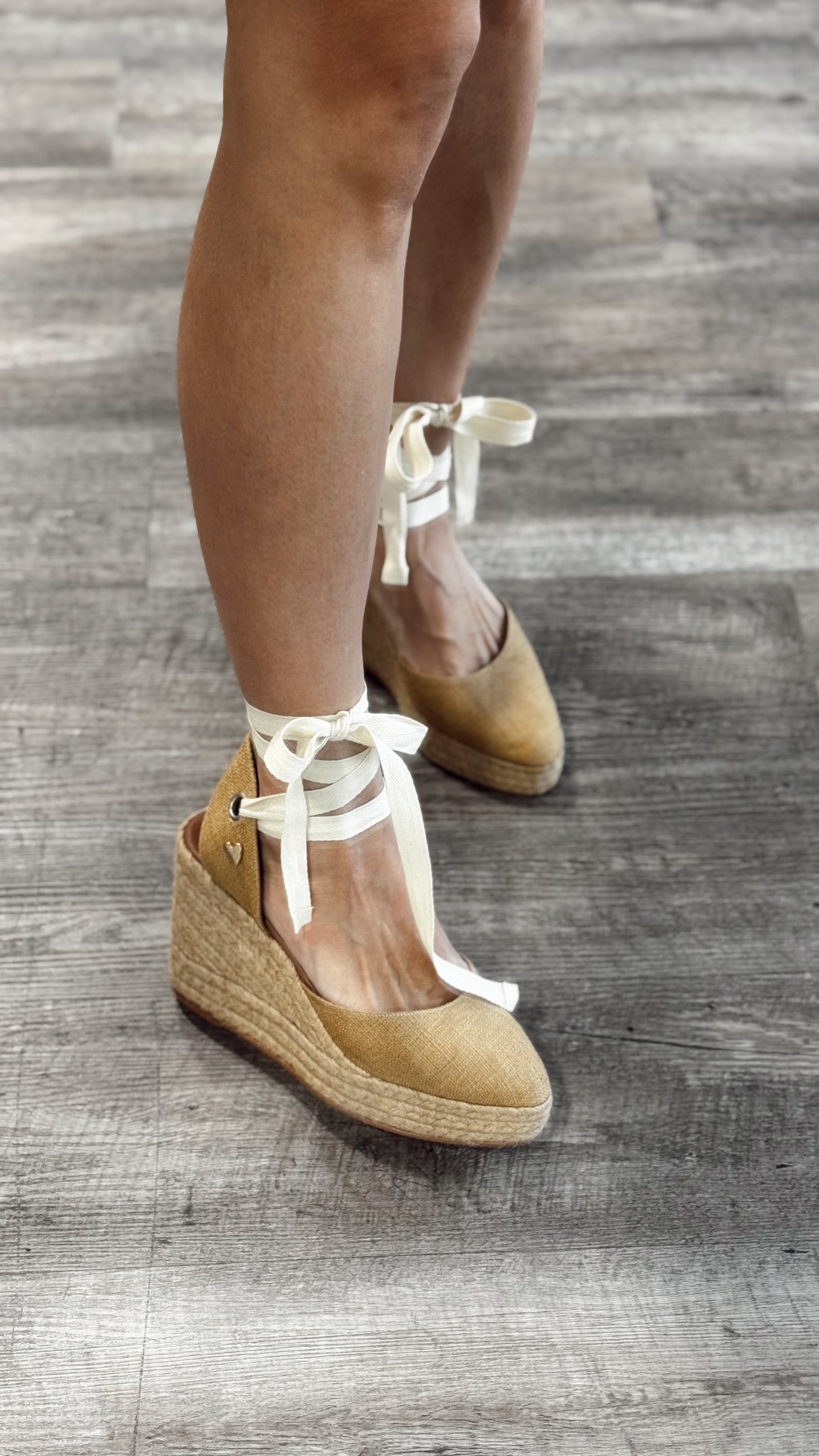 Madison Espadrilles - Sand Beige