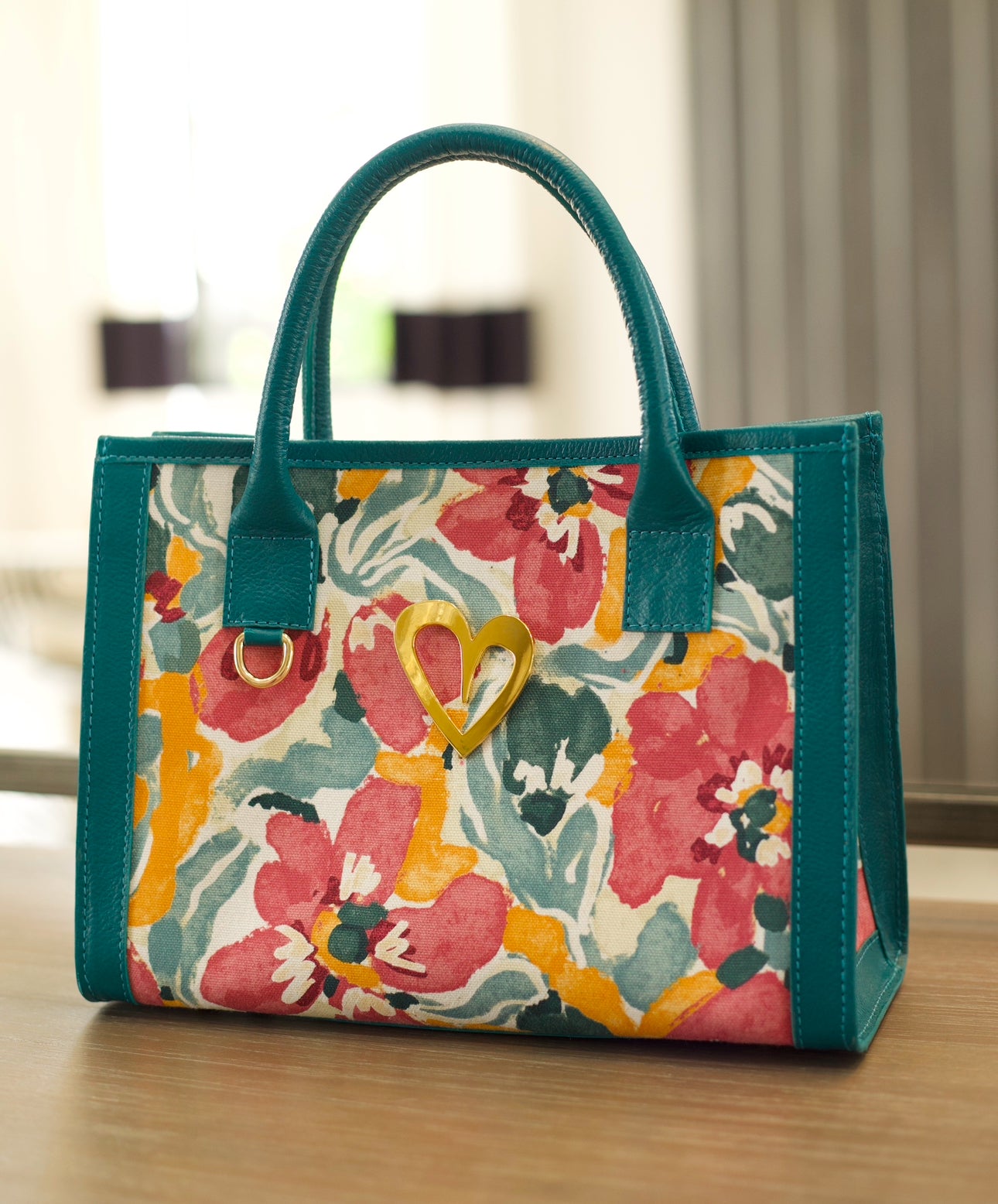 Sienna Tote Bag - Flowers [ Small ]