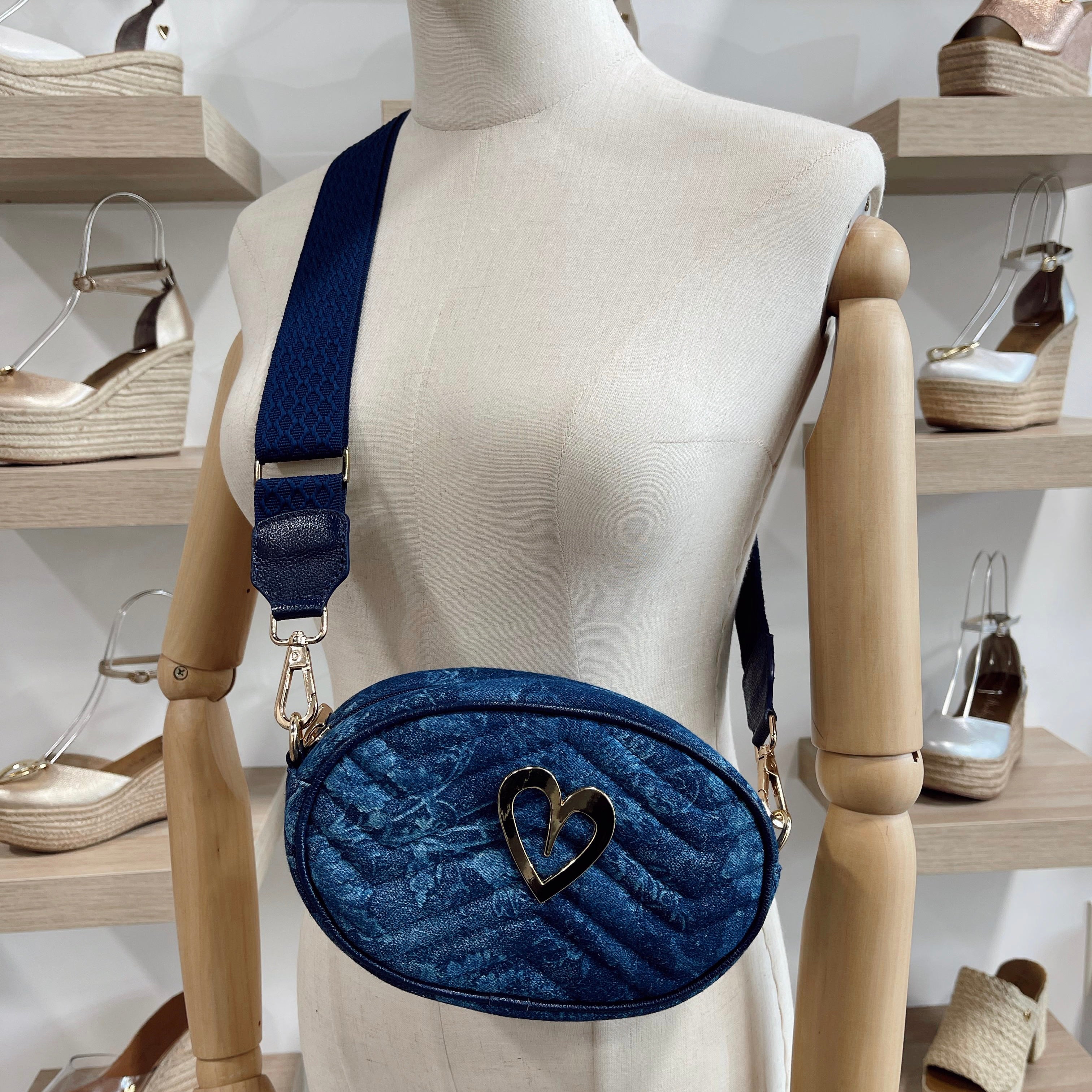 Pamela Multi Bag - Print Denim