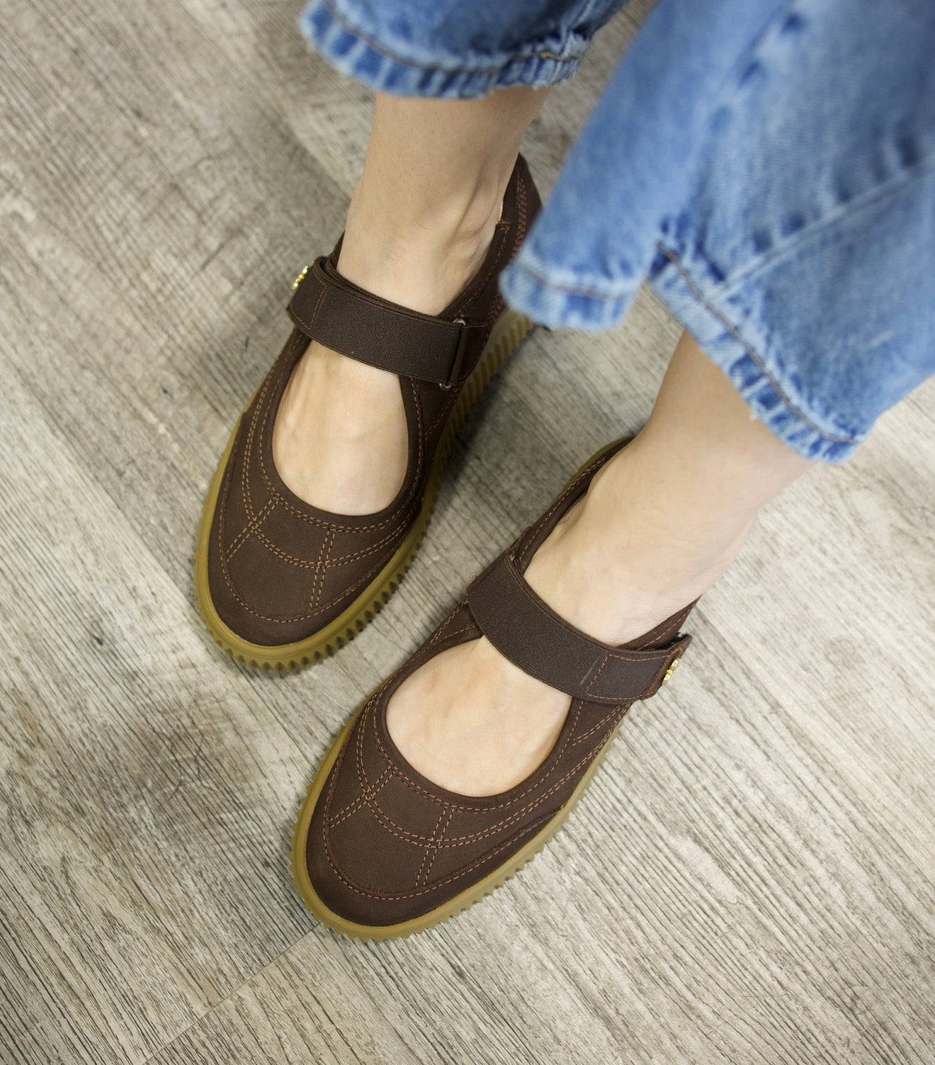 Varah Ballet Sneakers - Brown