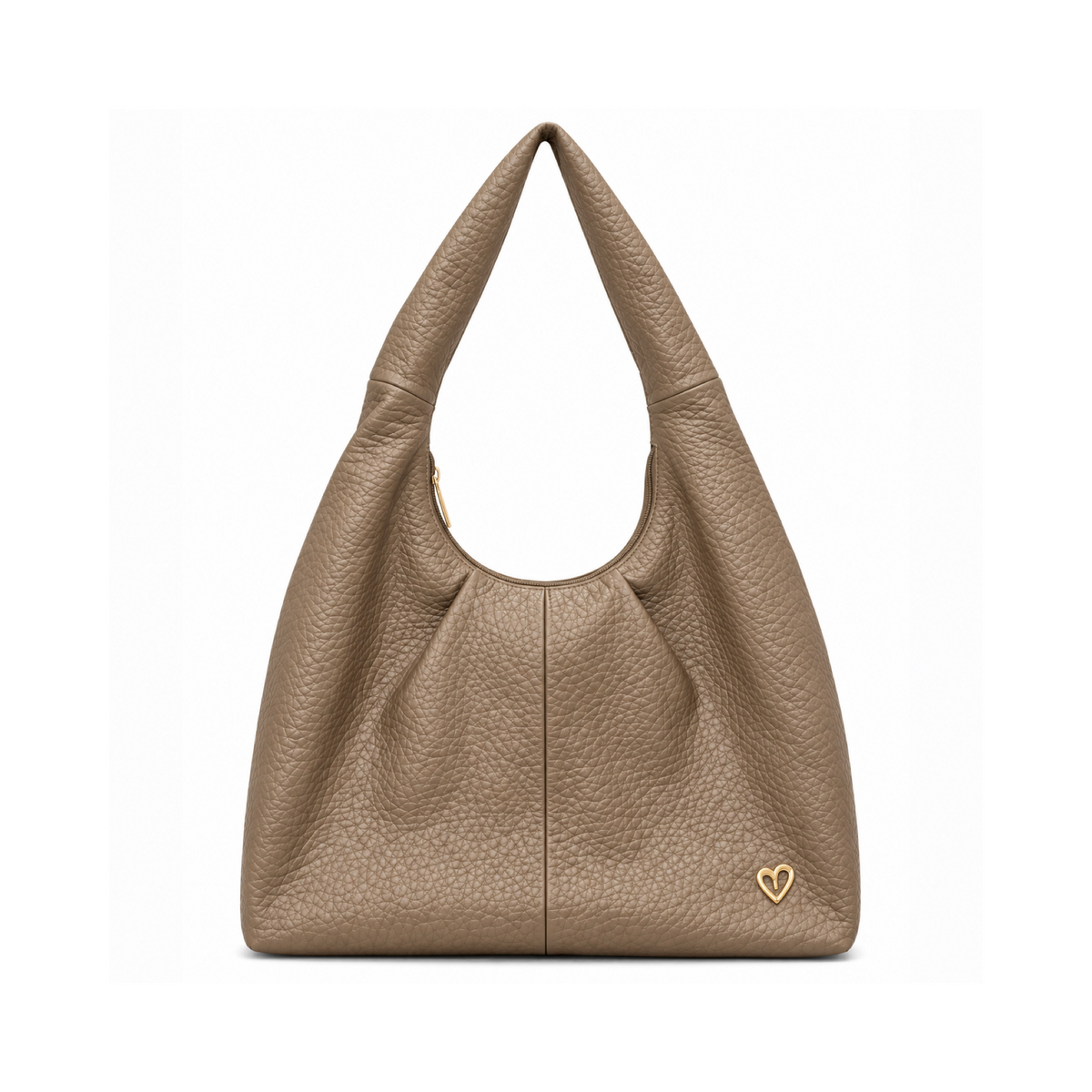 Georgina Shoulder Bag - Nude [ Genuine Leather ] - PRE ORDER