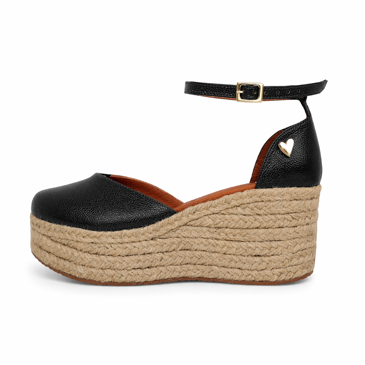 Espadrilles Negros - Plataforma Baja