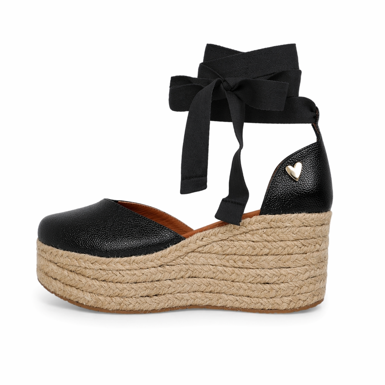 Espadrilles Negros - Plataforma Baja