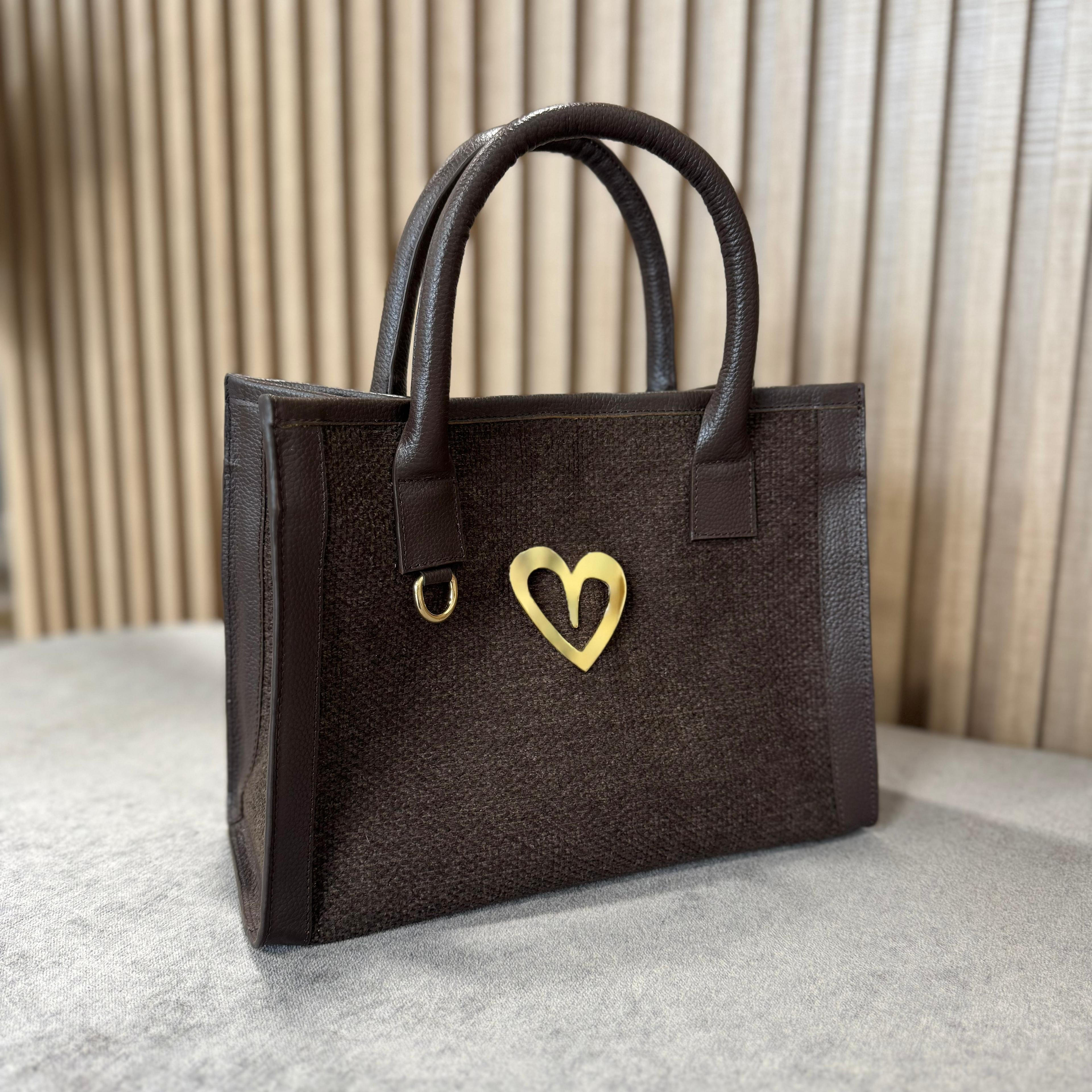 Bolso tote Sienna - Marrón [ Pequeña ]