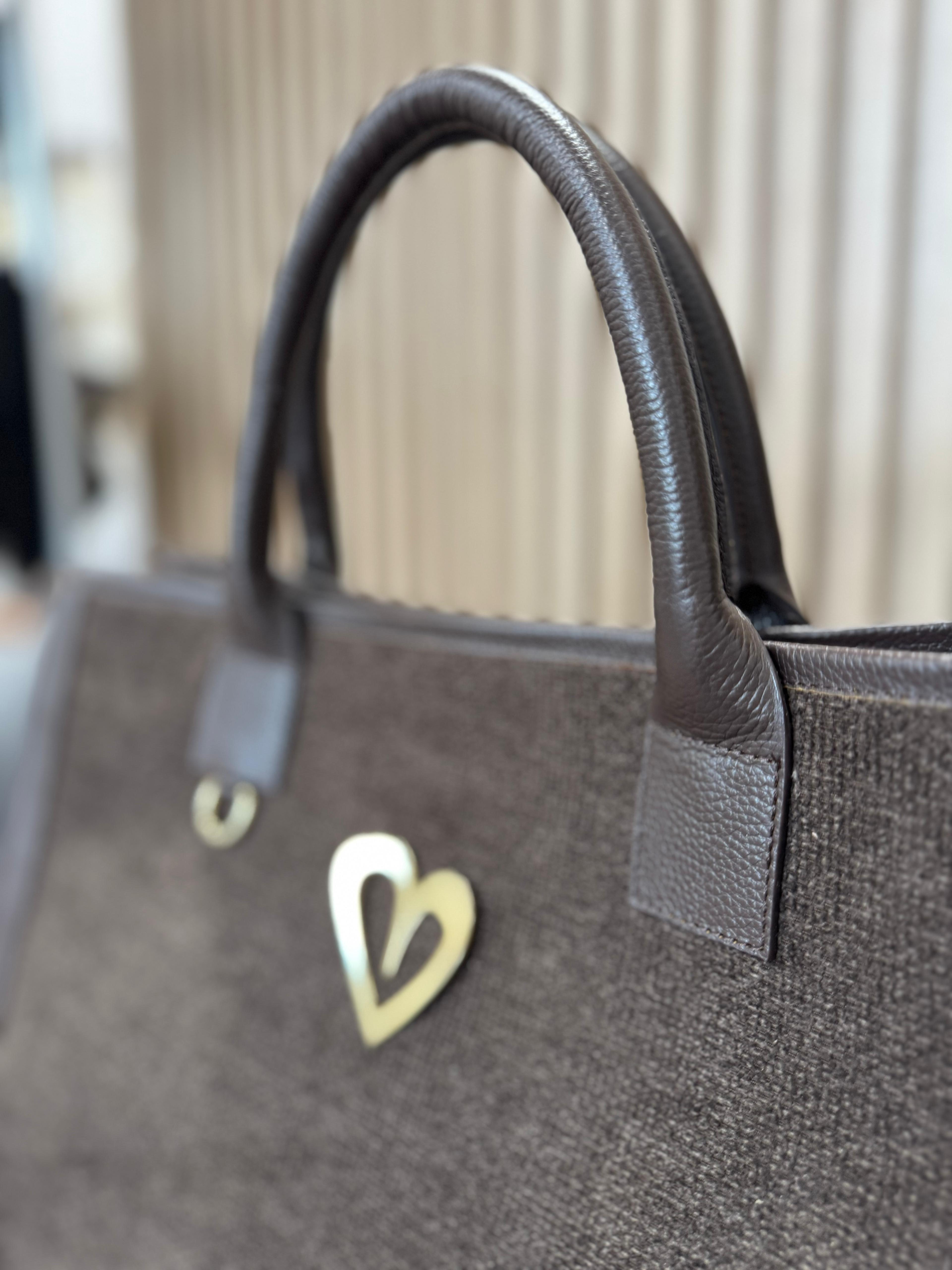 Bolso tote Sienna - Marrón [ Grande ]