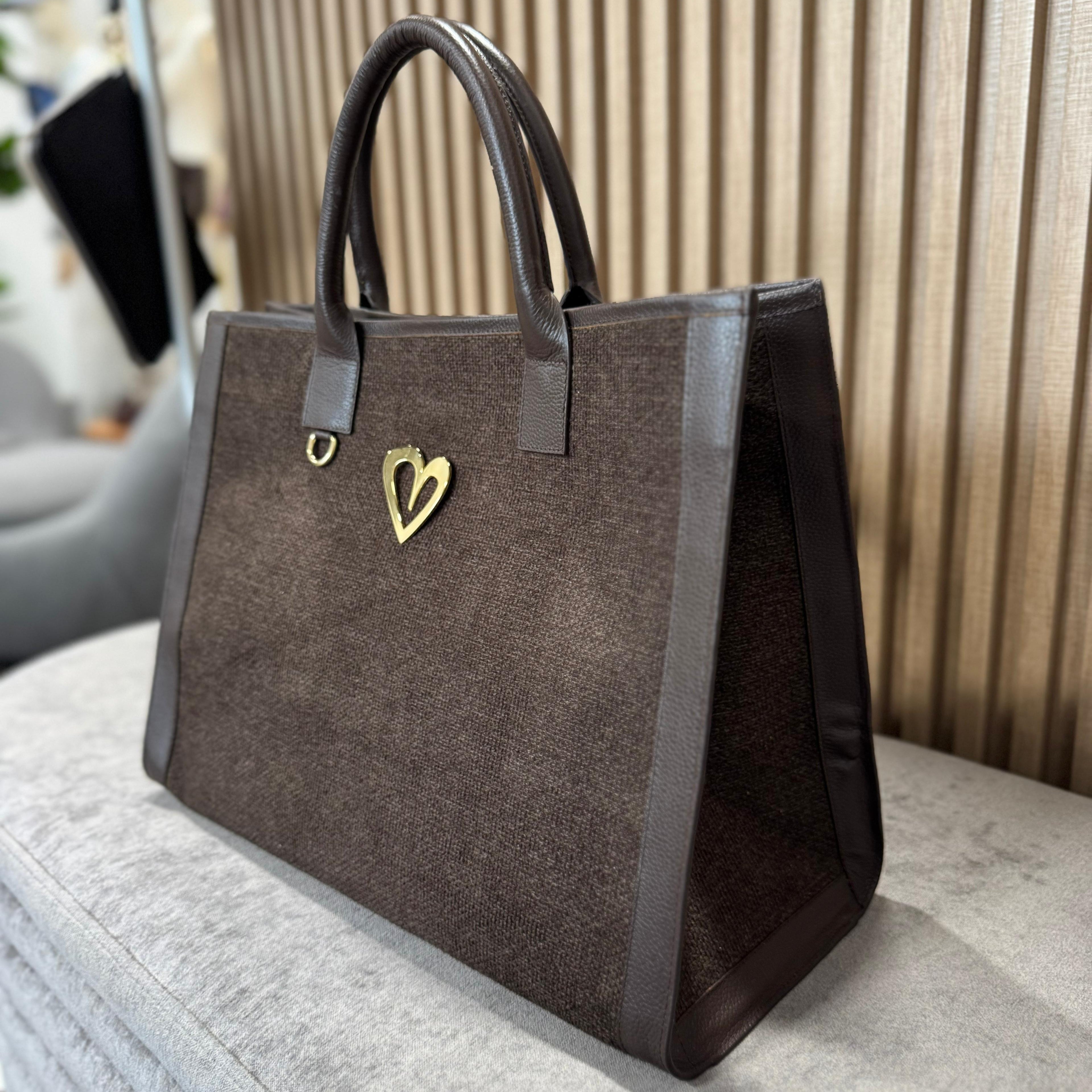 Bolso tote Sienna - Marrón [ Grande ]