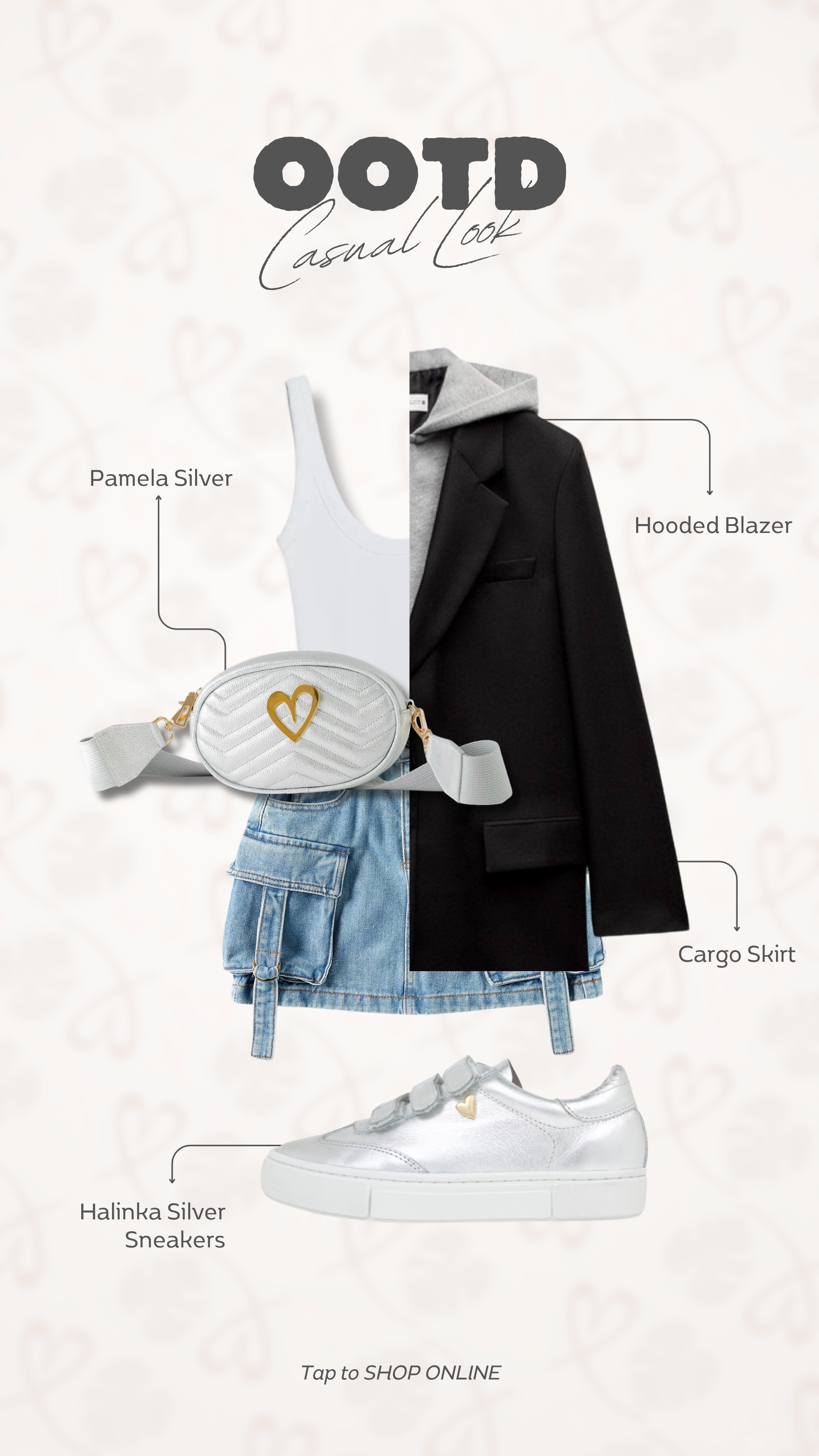 Halinka Sneakers - Silver