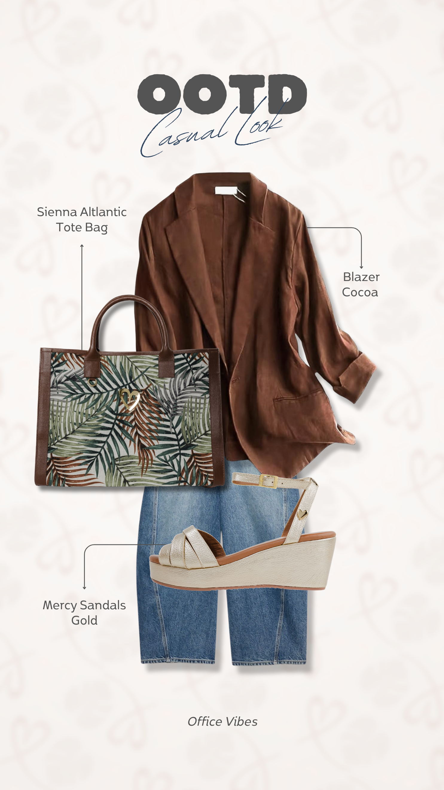 Sandalias Mercy Dorado - Plataforma Baja