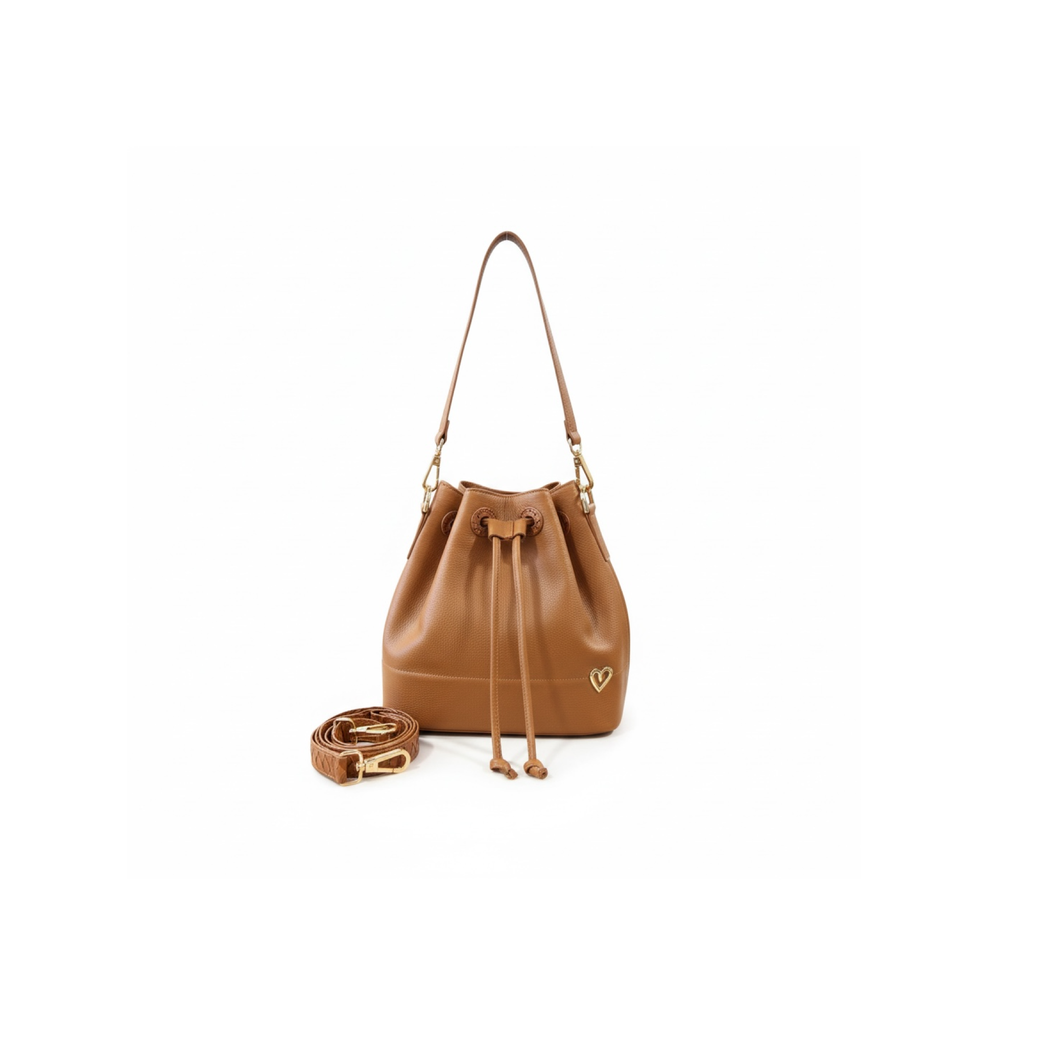 Bolso saco Molly Dual - Camel [ Mini ]