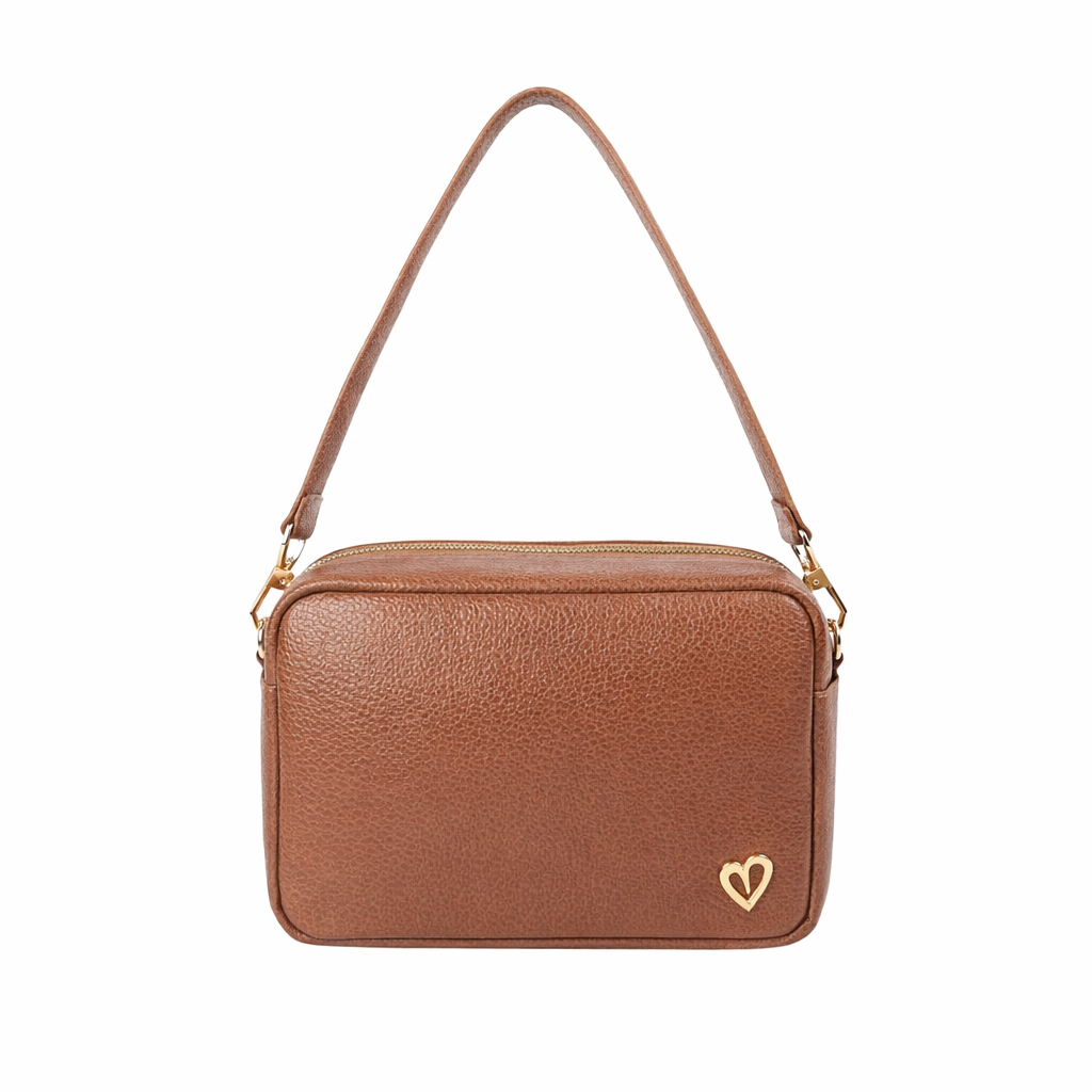 Carlotha Crossbody Bag - Cocoa