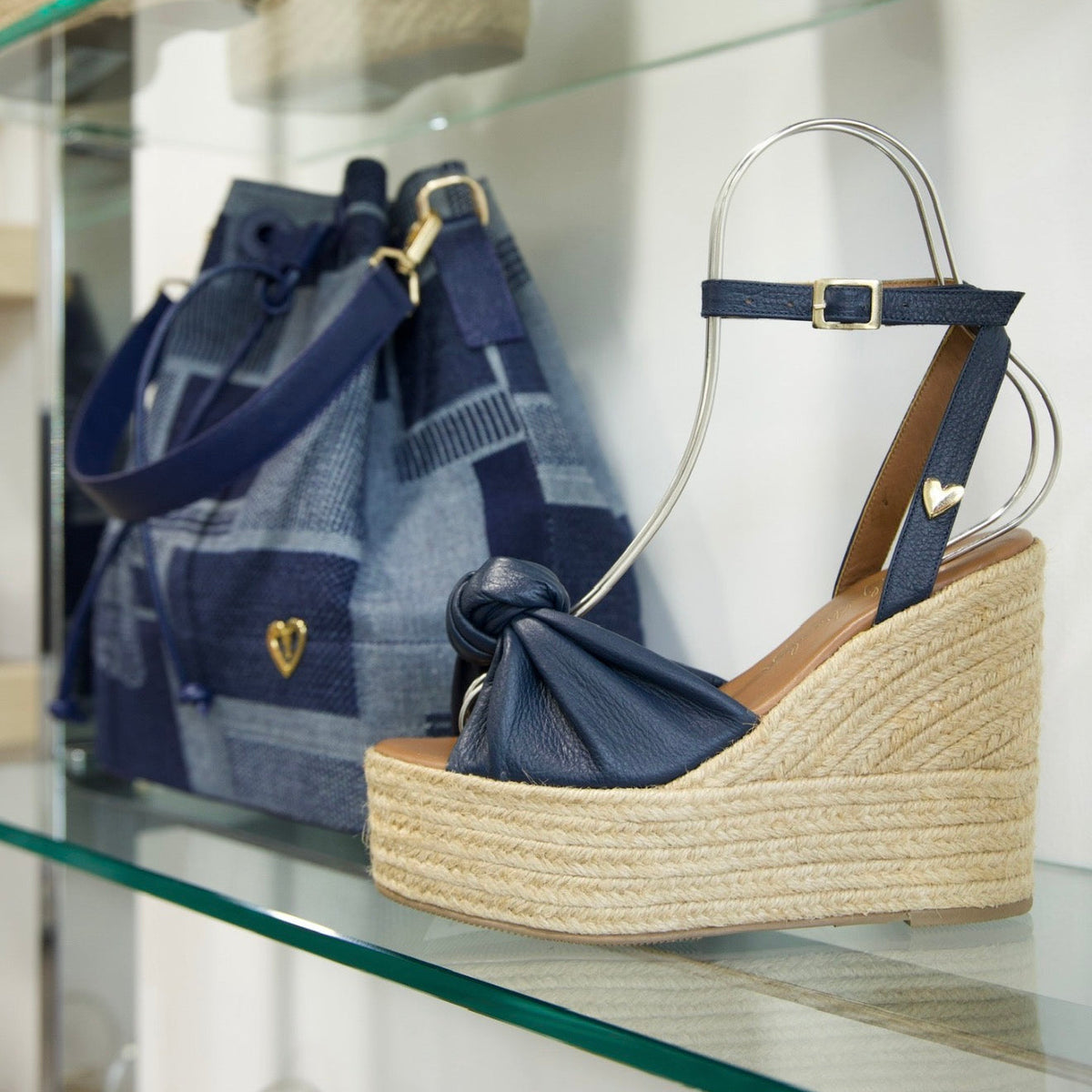 Sandalias Greta Azul