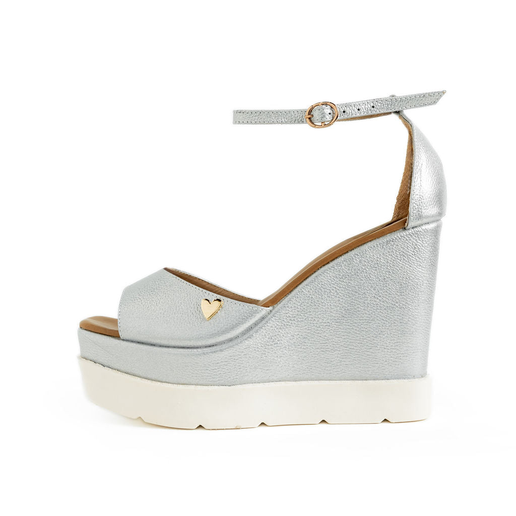 Esther Sandals - Silver