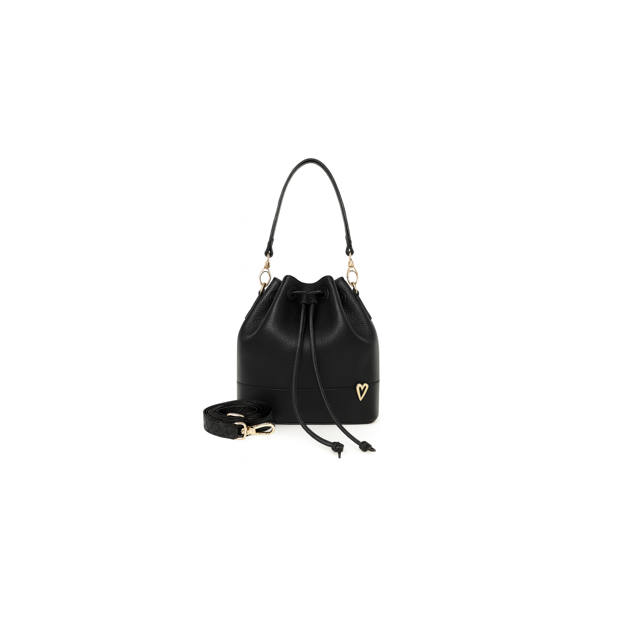 Bolso saco Molly Dual - Negro [ Mini ]