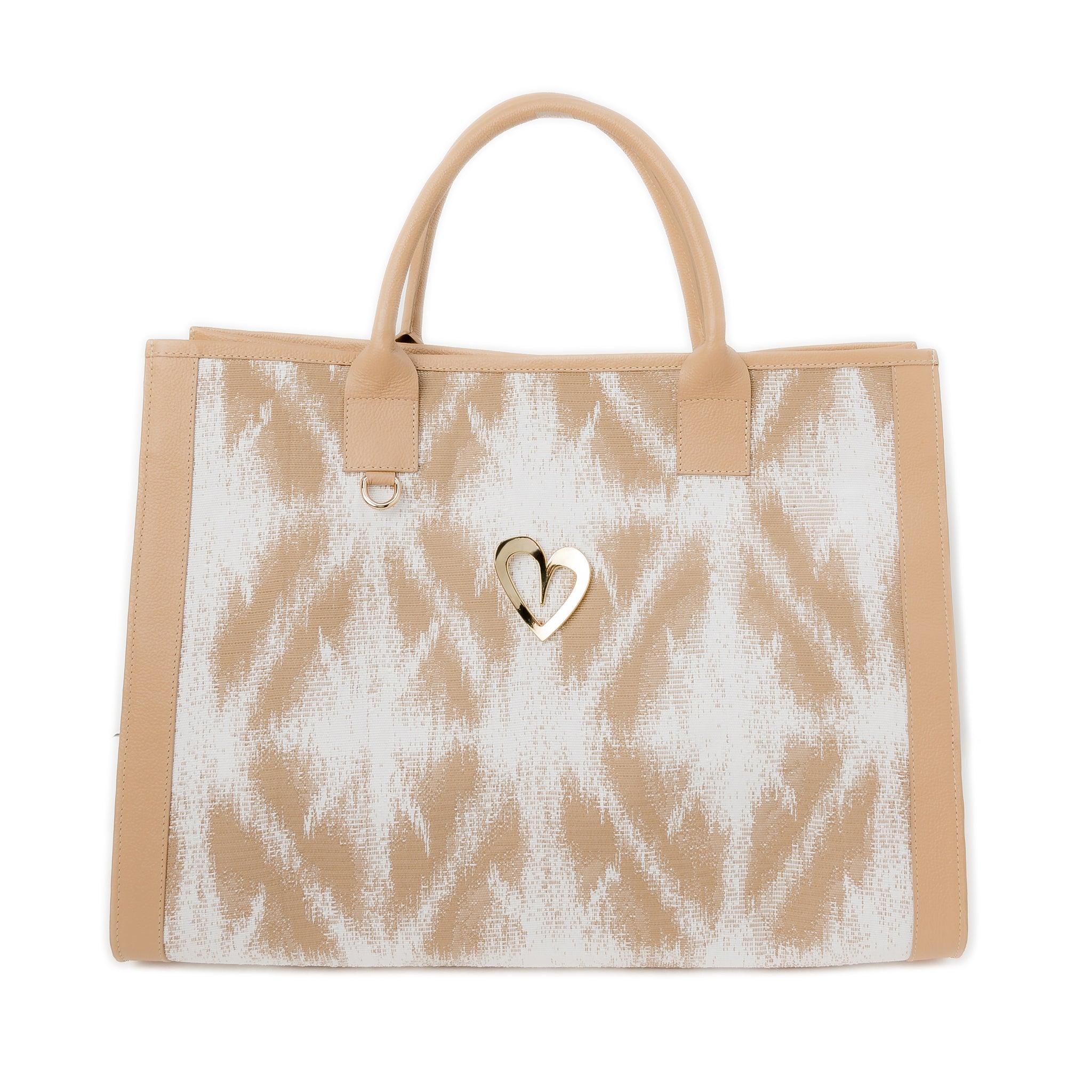 Sienna Tote Bag - Beige [ Big ]