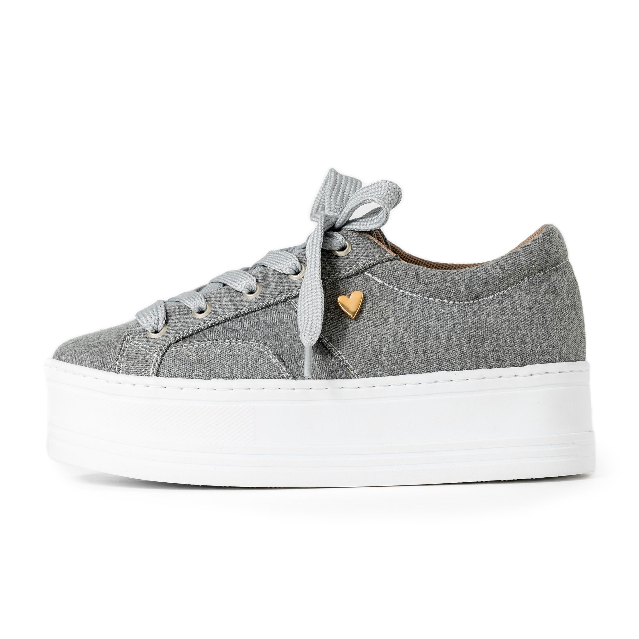 Hannan Sneakers - Gray Denim