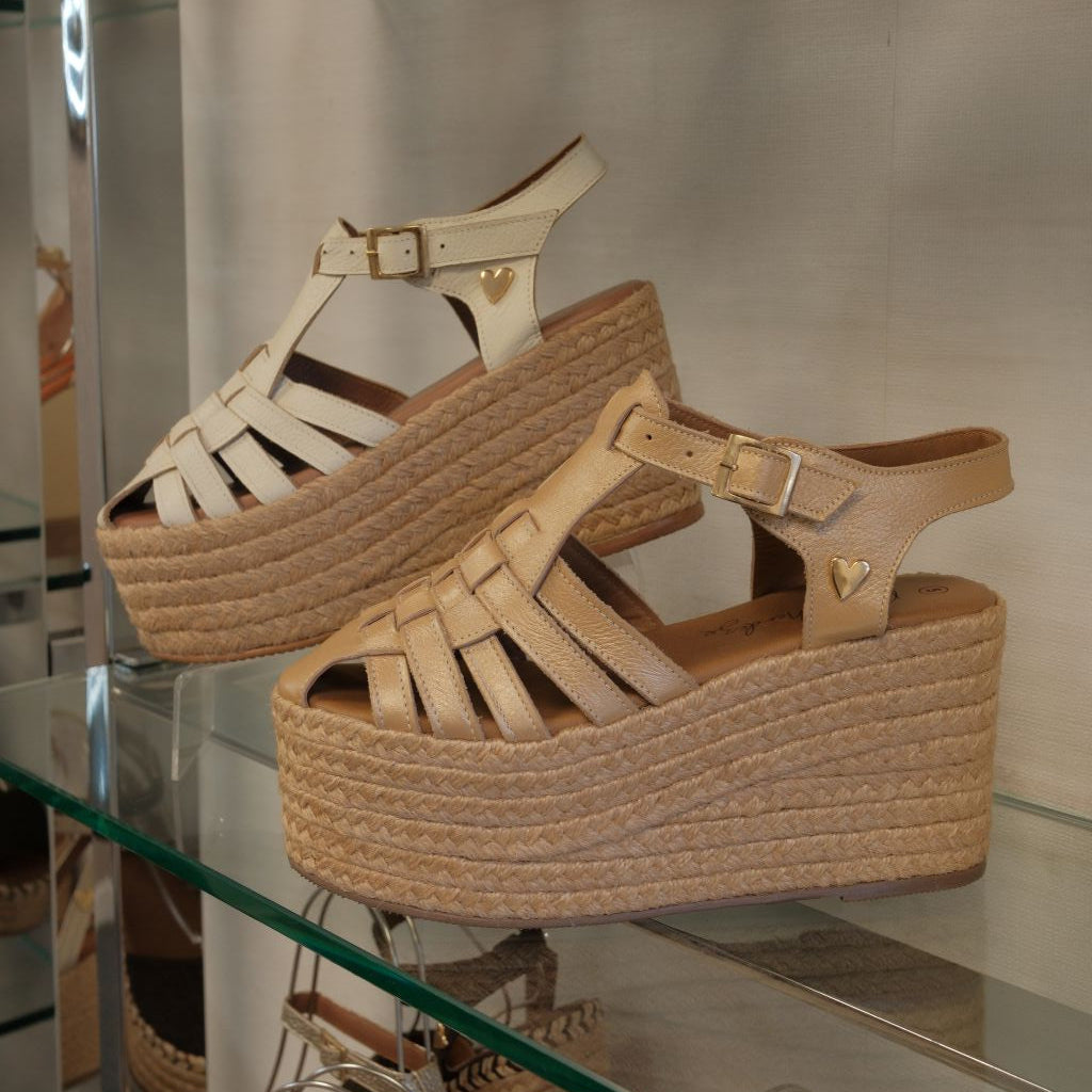 Elena Espadrilles - Gold